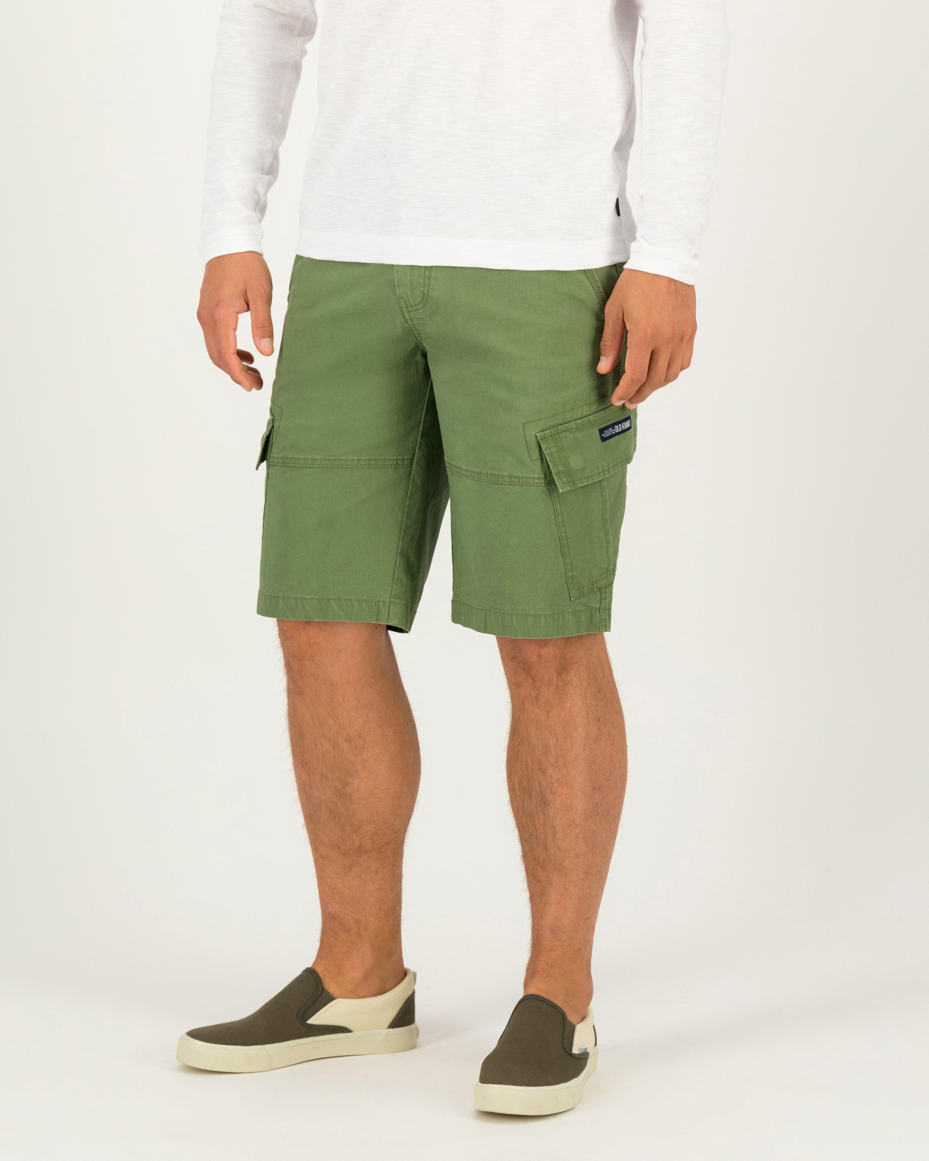 Men's Simba Cargo Shorts -  Olive