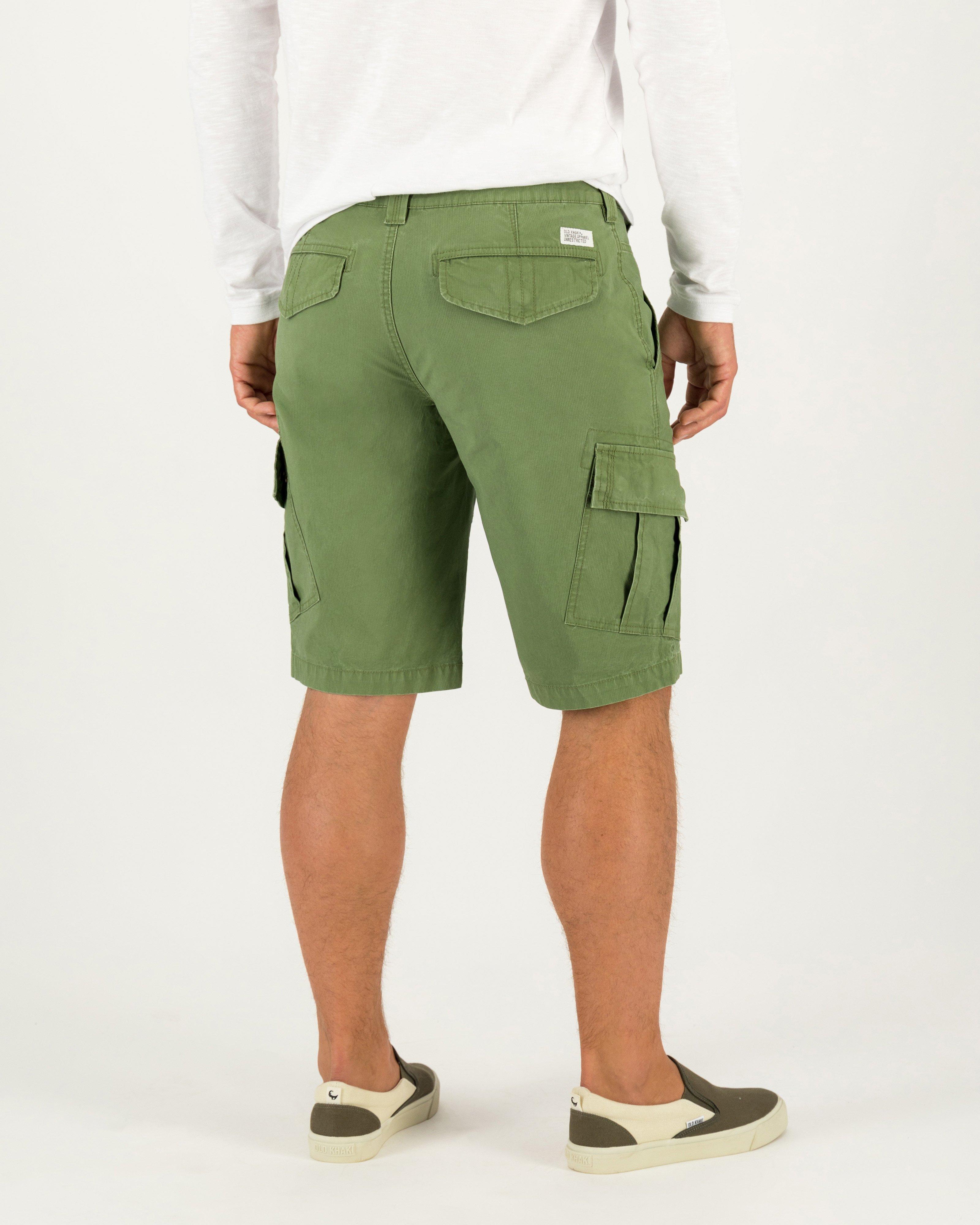 Men's Simba Cargo Shorts -  Olive