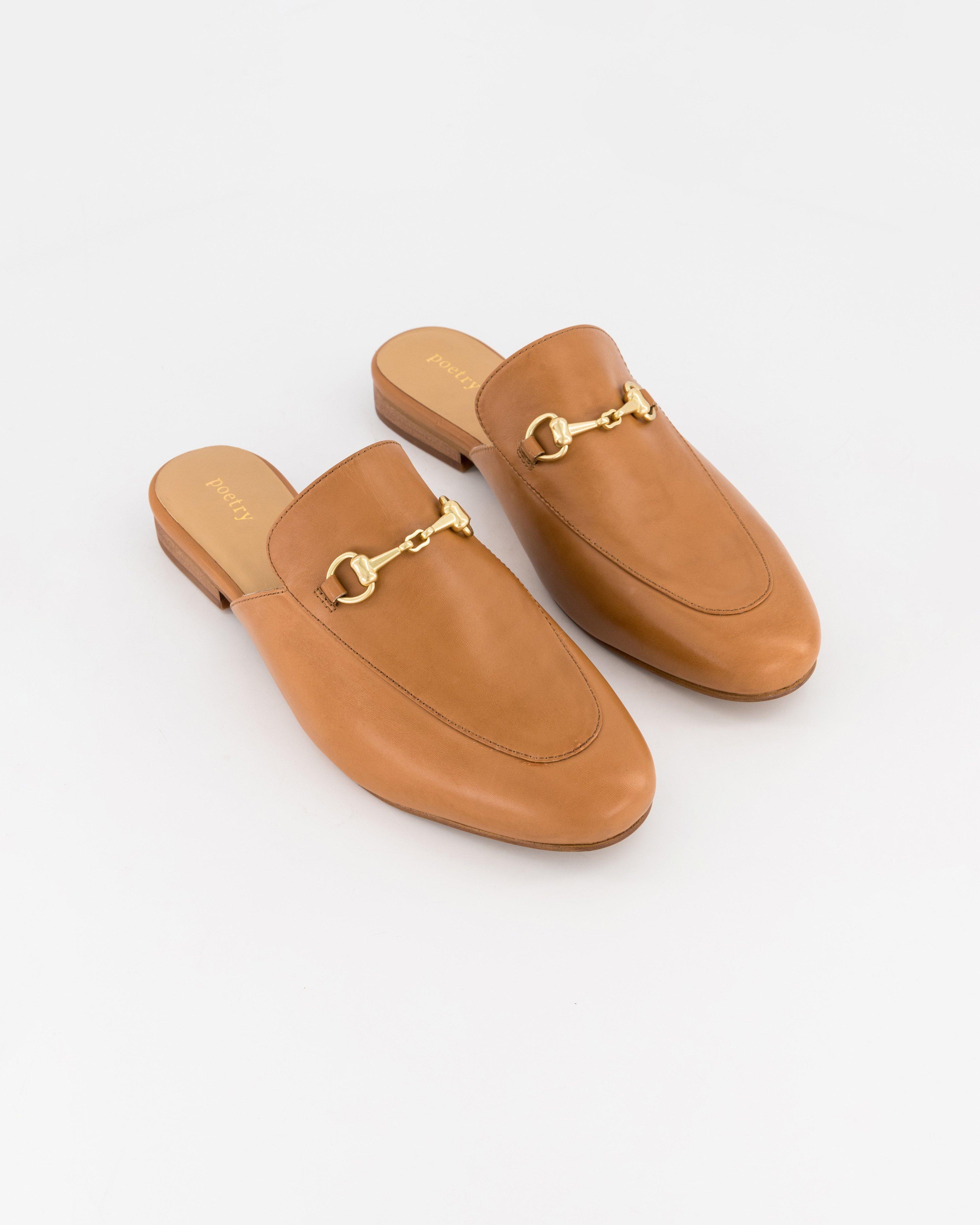 Madison Mule -  Tan