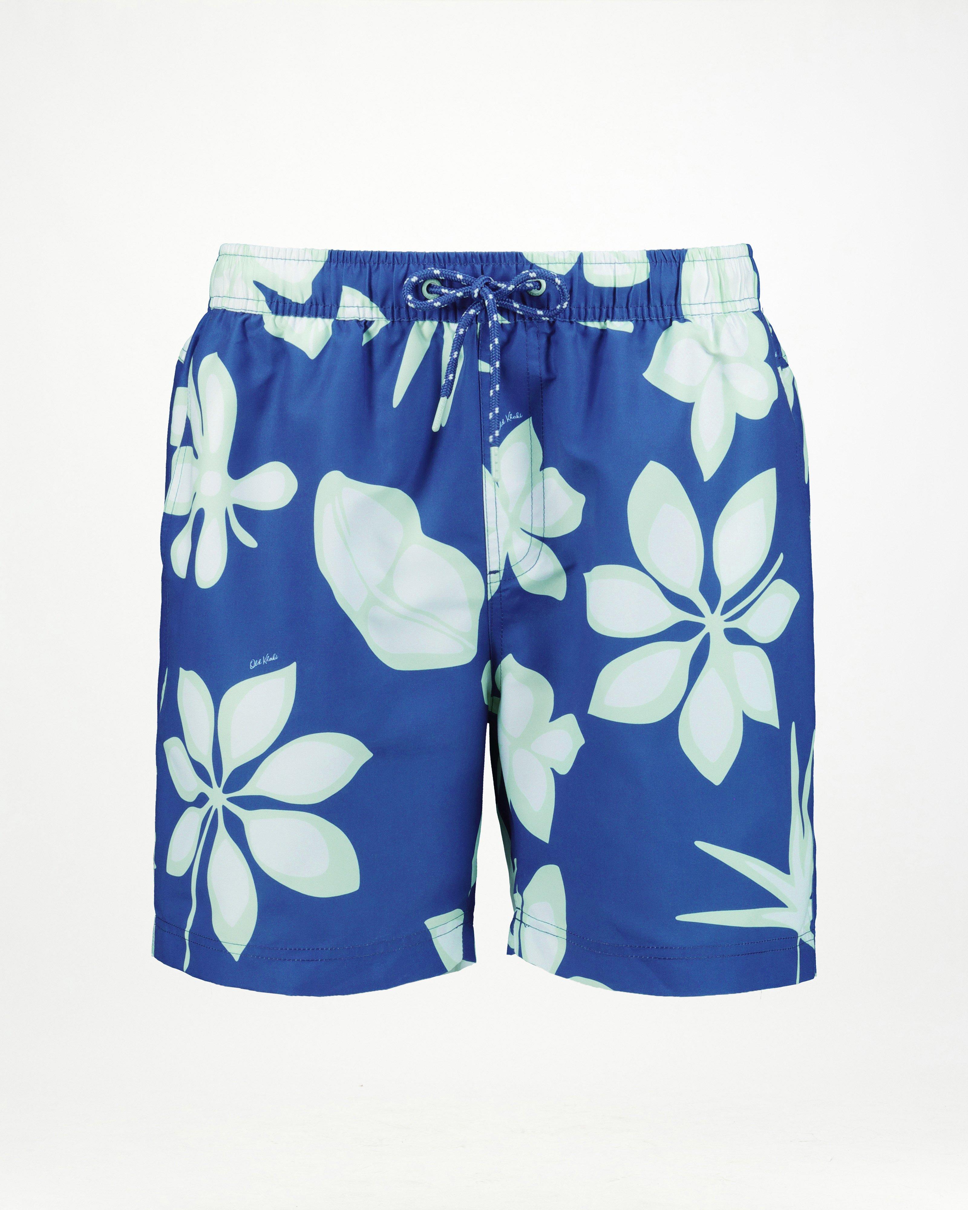 Men's Teddy Swim Shorts -  Blue