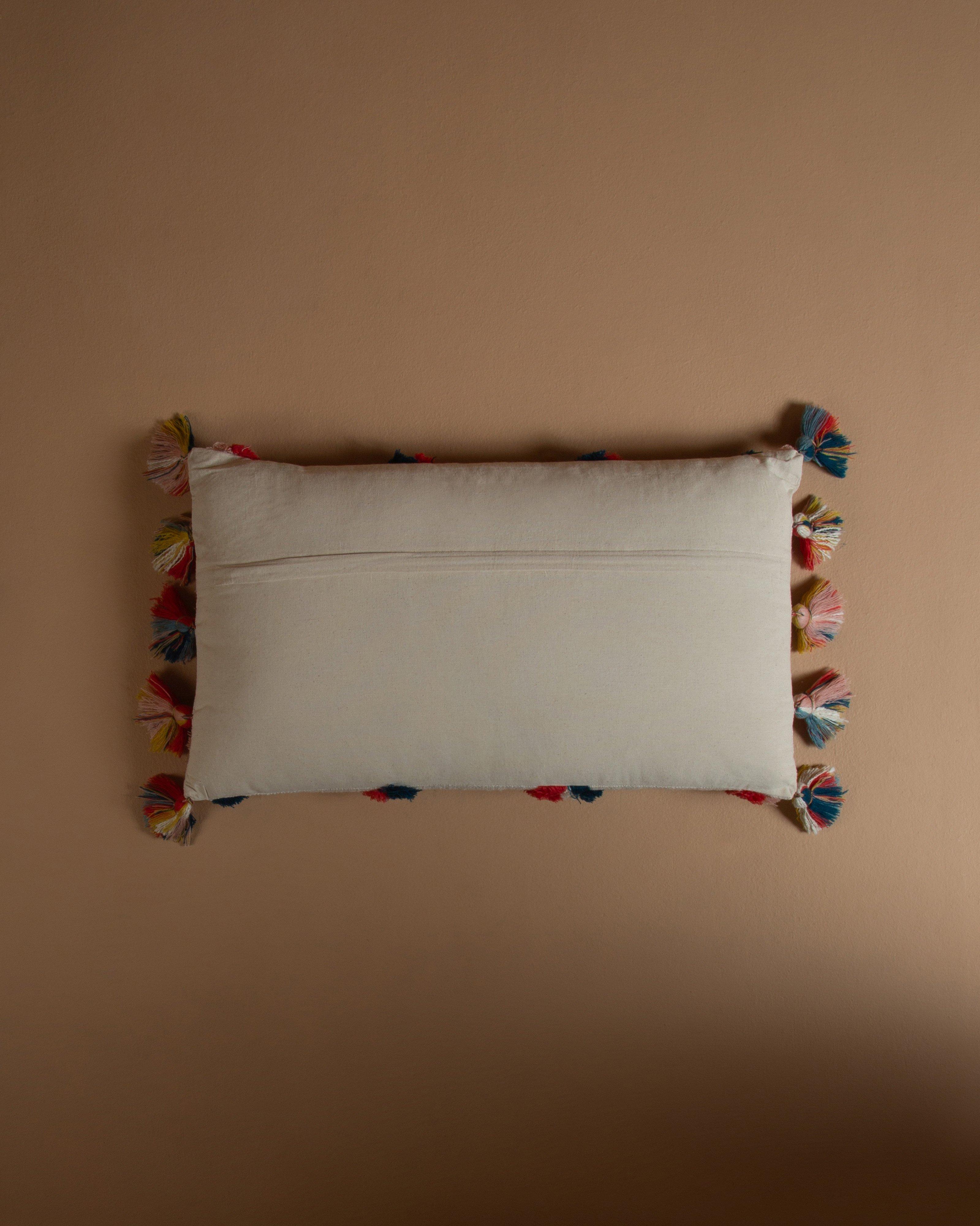 Priscilla Scatter Cushion (40 x 70) -  Mid Blue