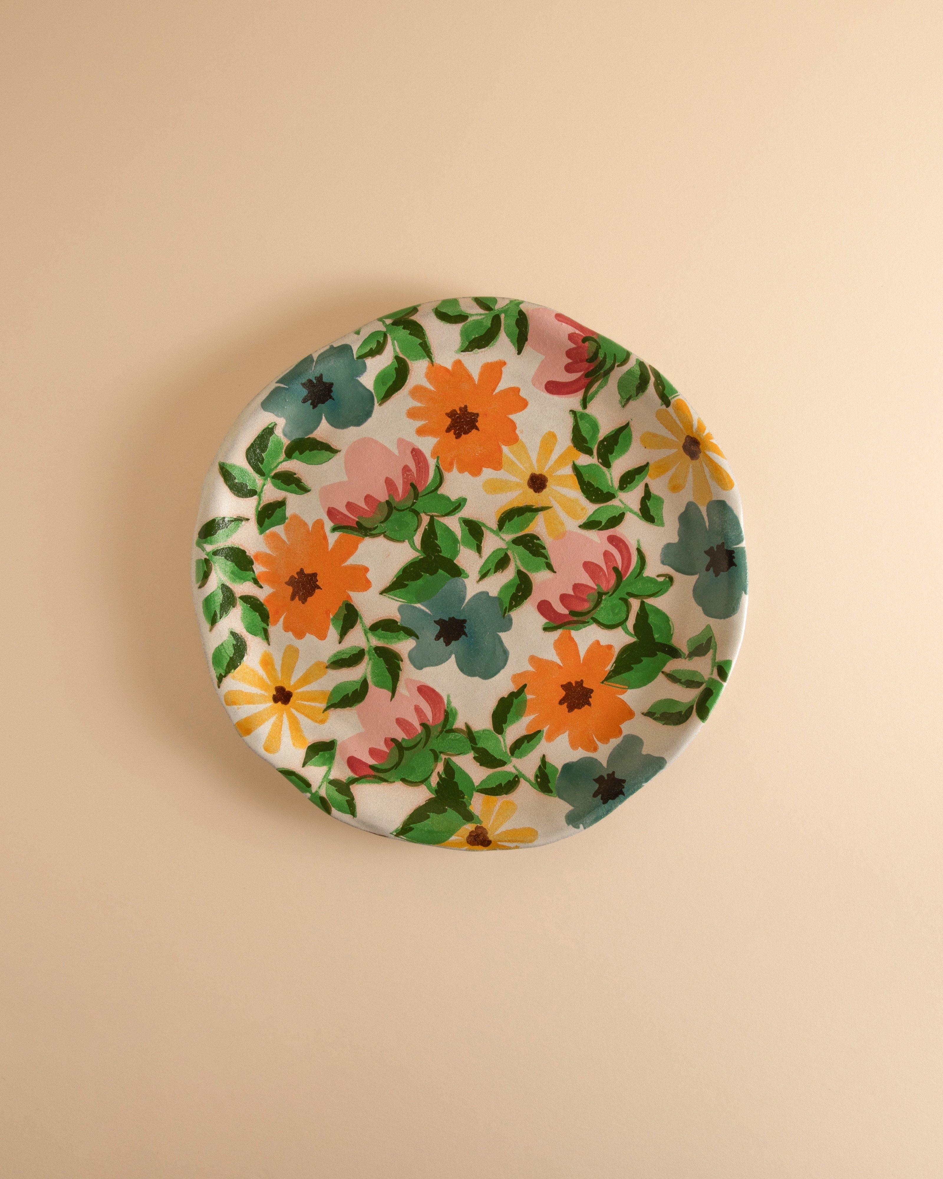 Floral Serving Platter -  Assorted