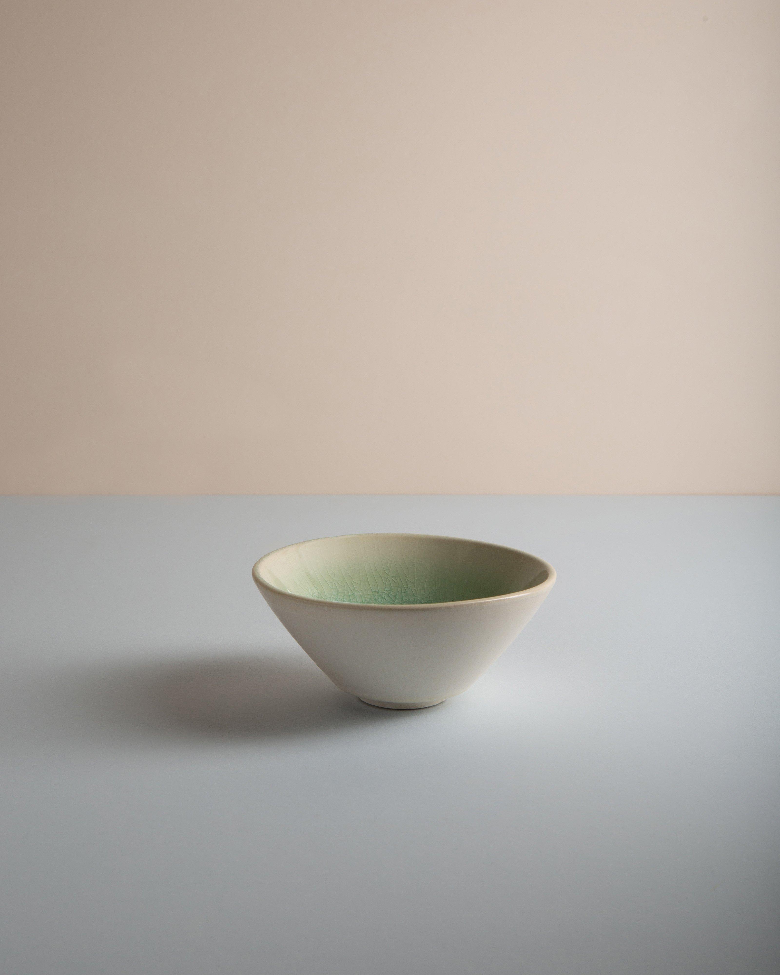 Crackle Tapas Bowl -  Turquoise