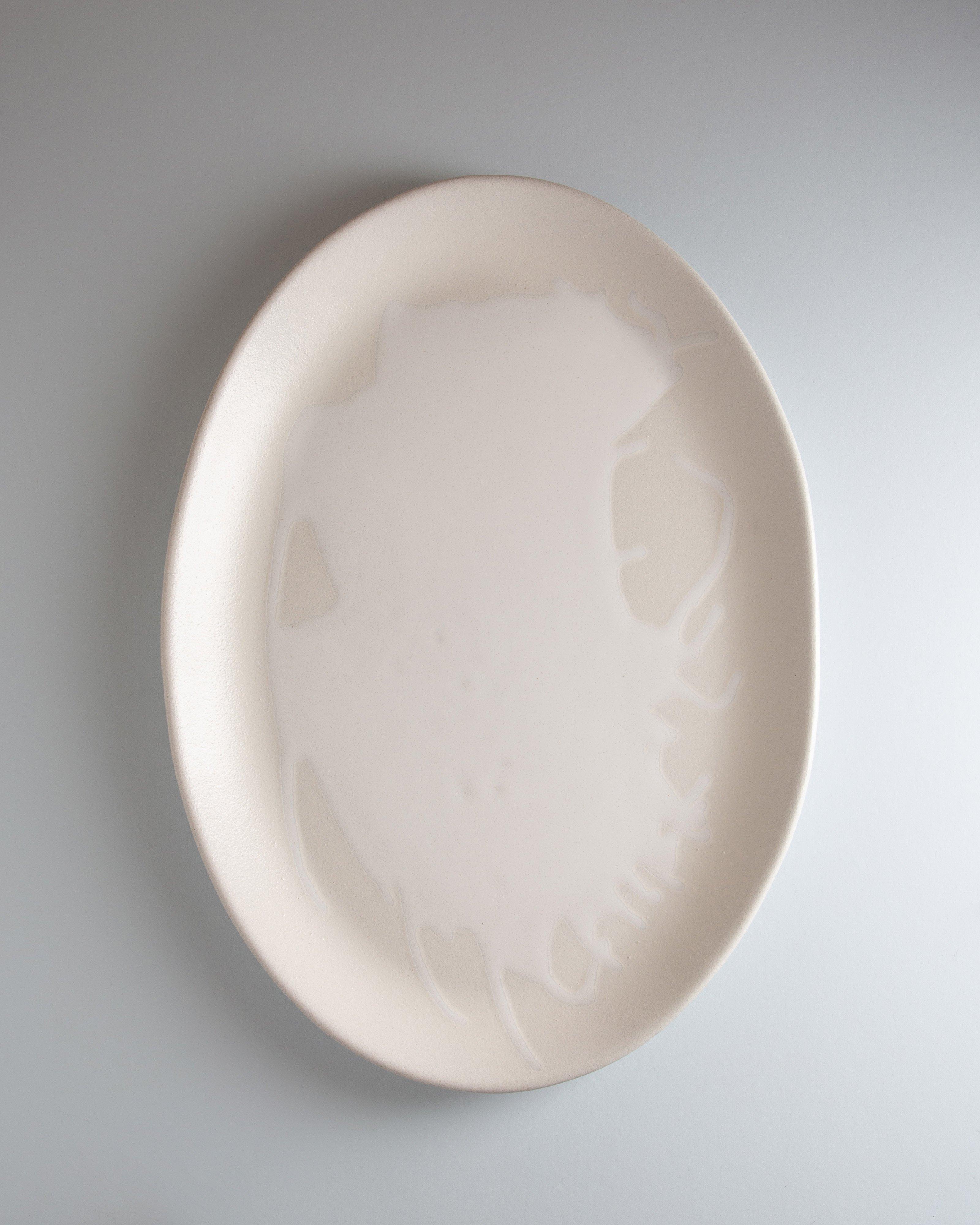 Eva Platter Large -  White