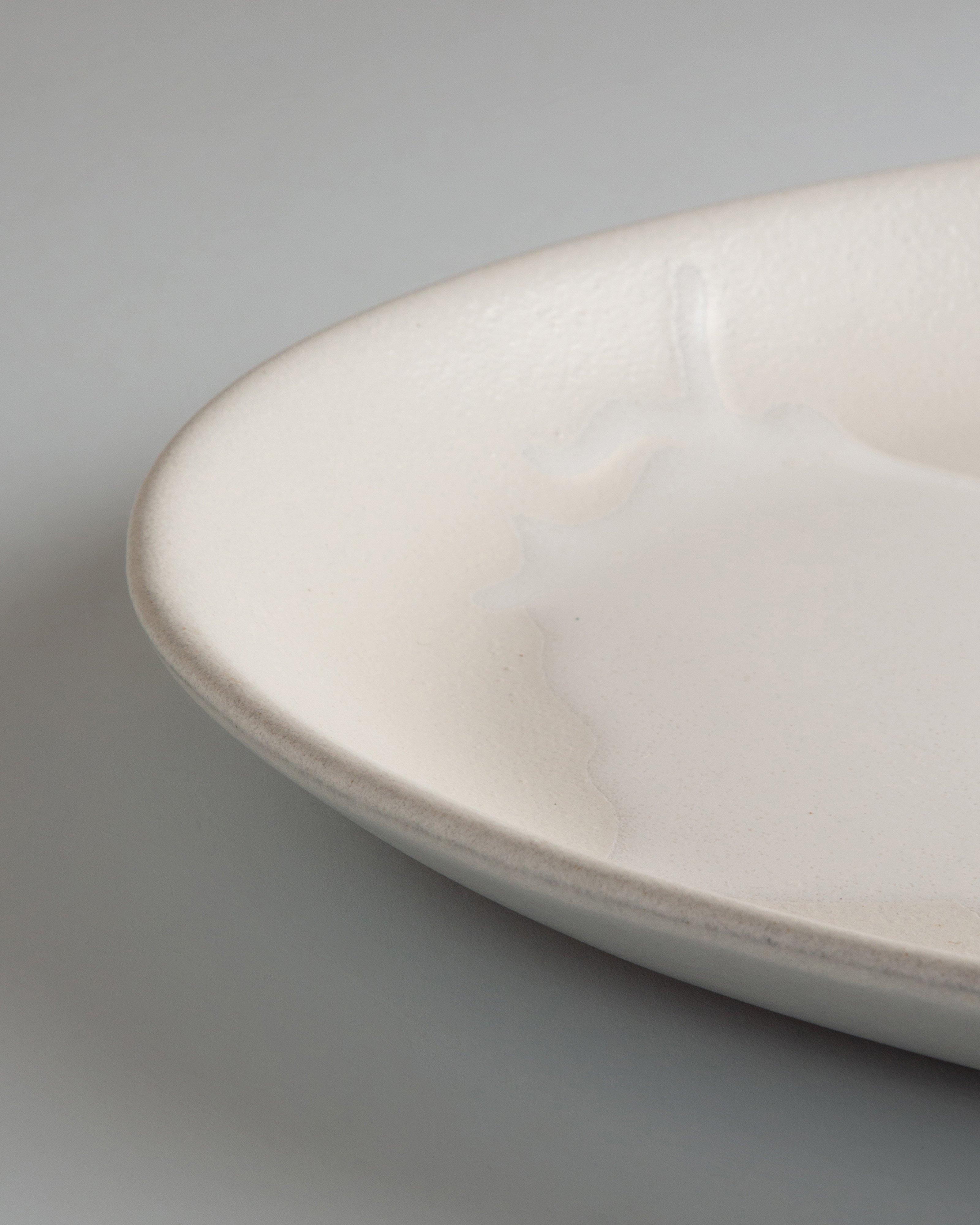 Eva Platter Large -  White