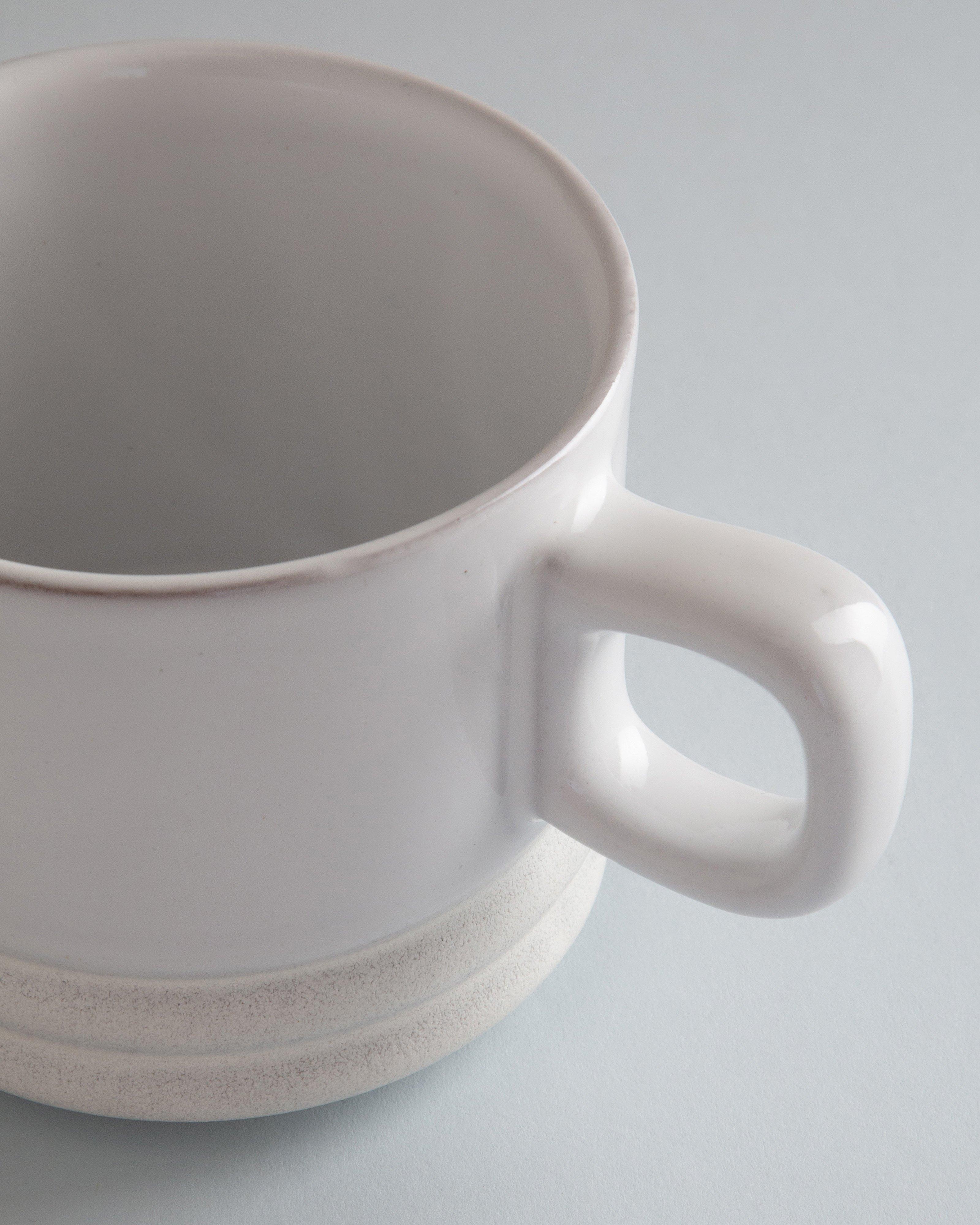 Eva Raw Base Mug -  White