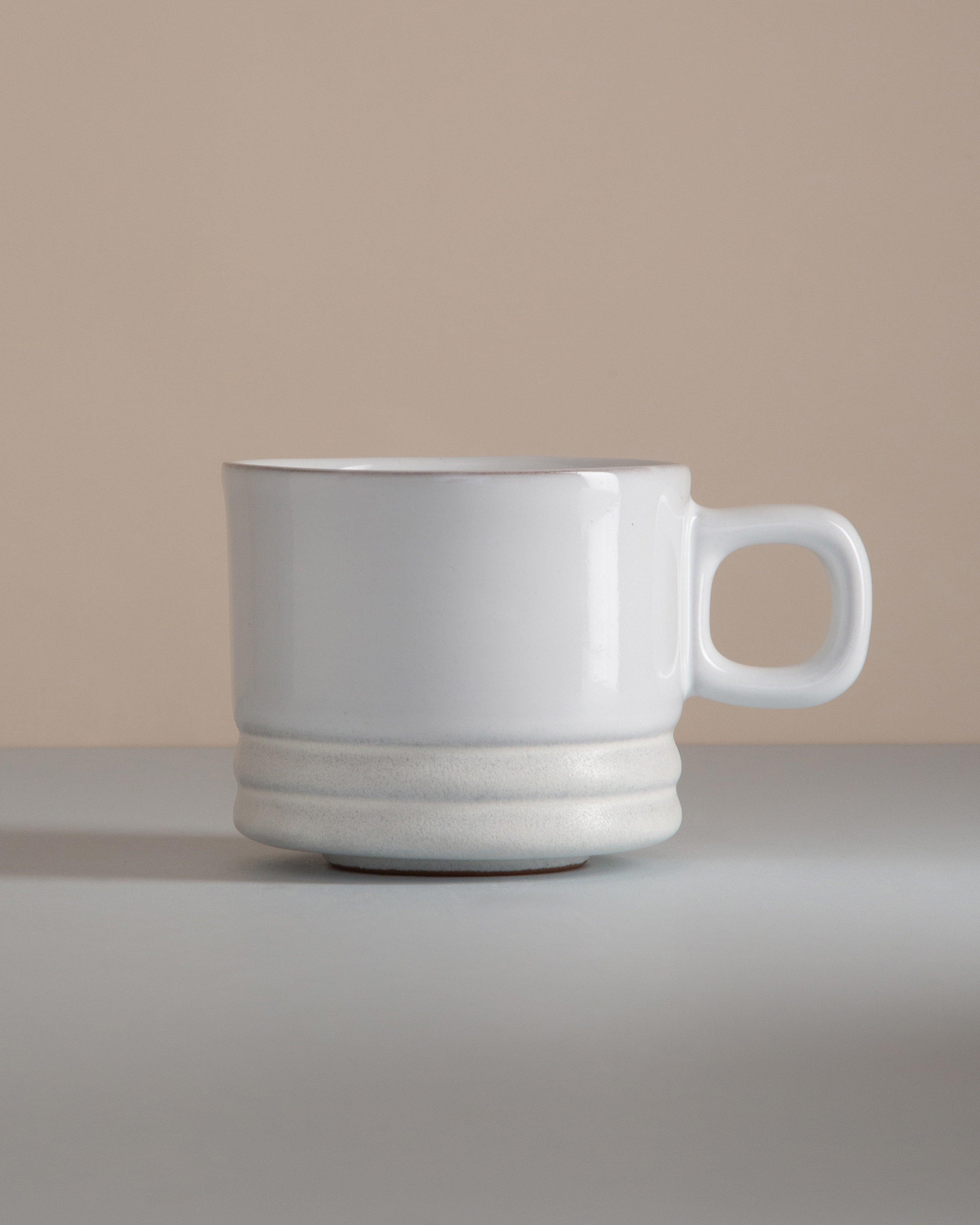 Eva Raw Base Mug -  White