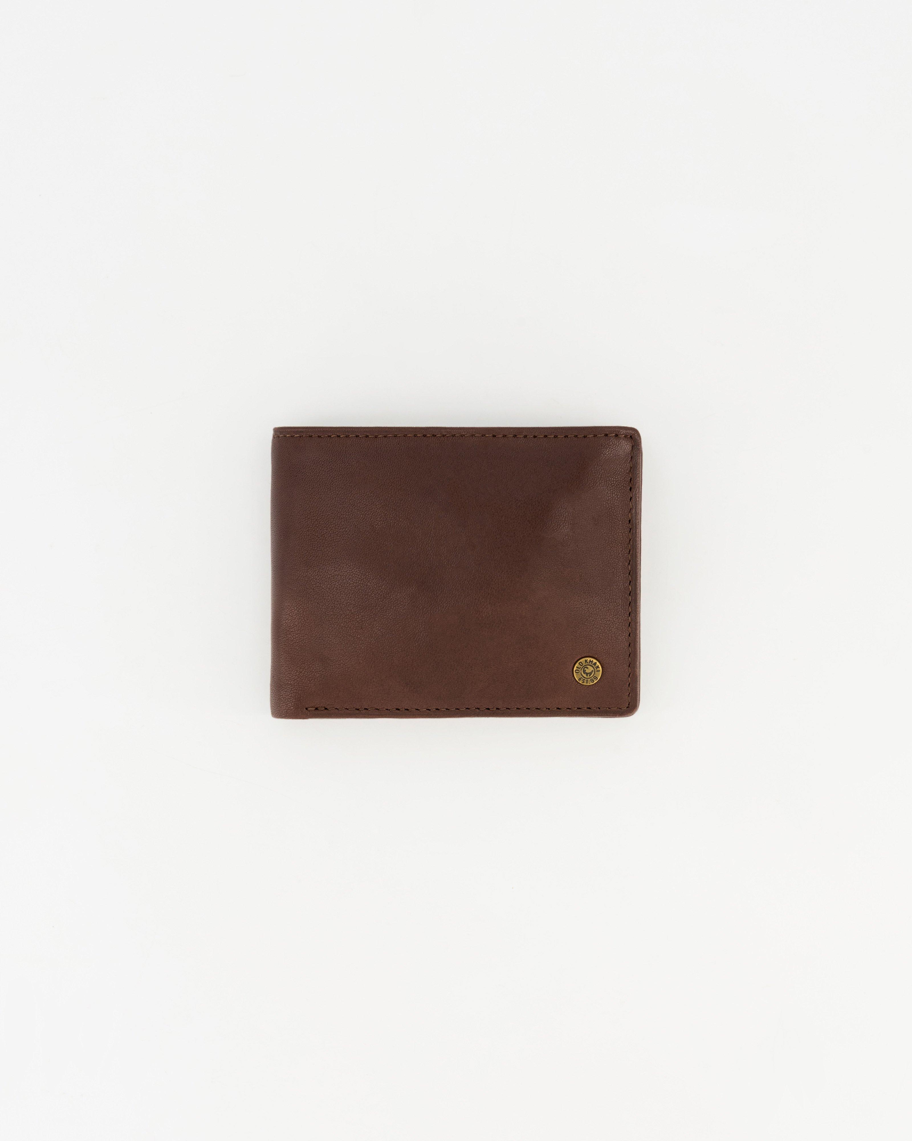 Men's Dale Leather Wallet -  Brown