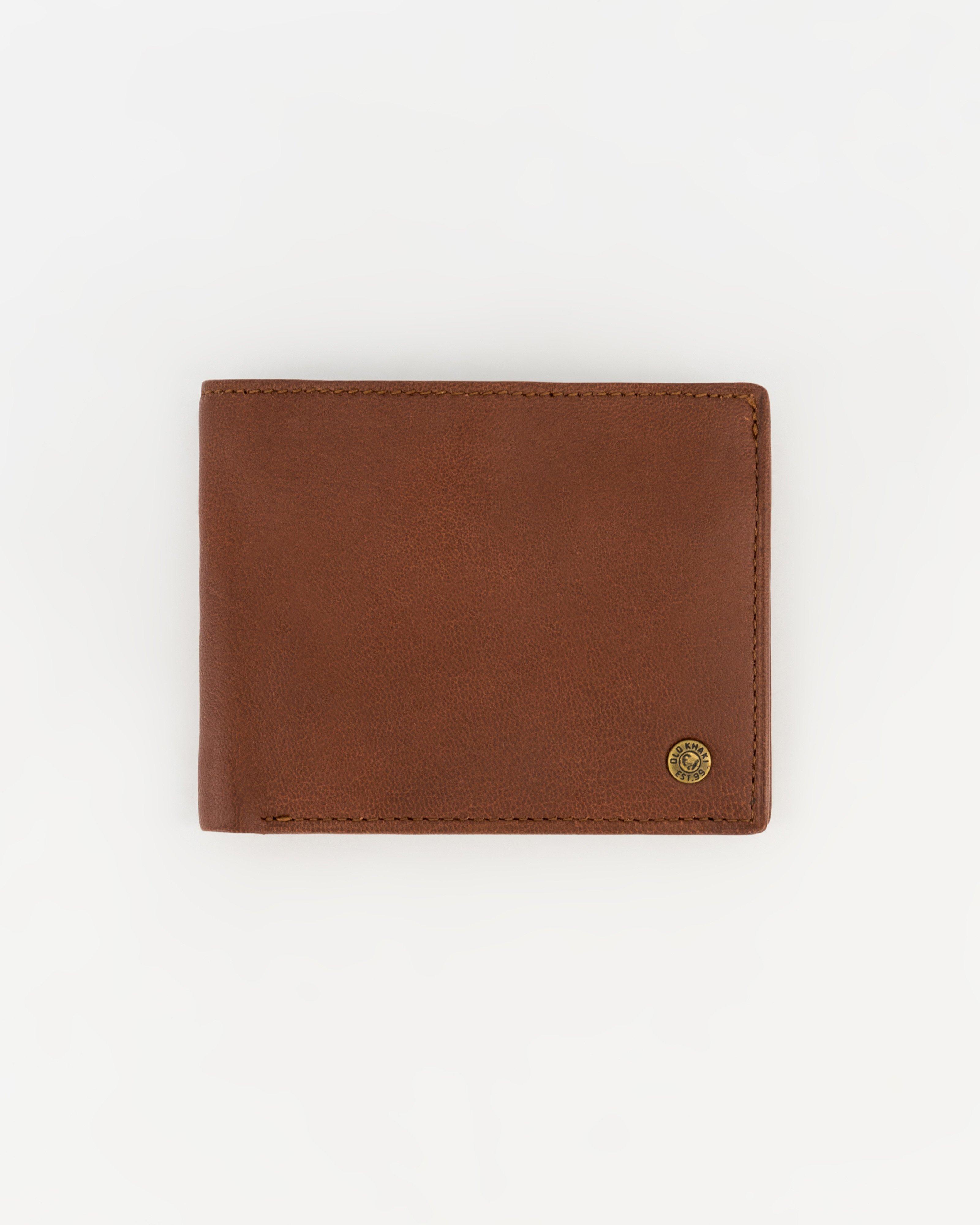 Men's Dale Leather Wallet -  Tan