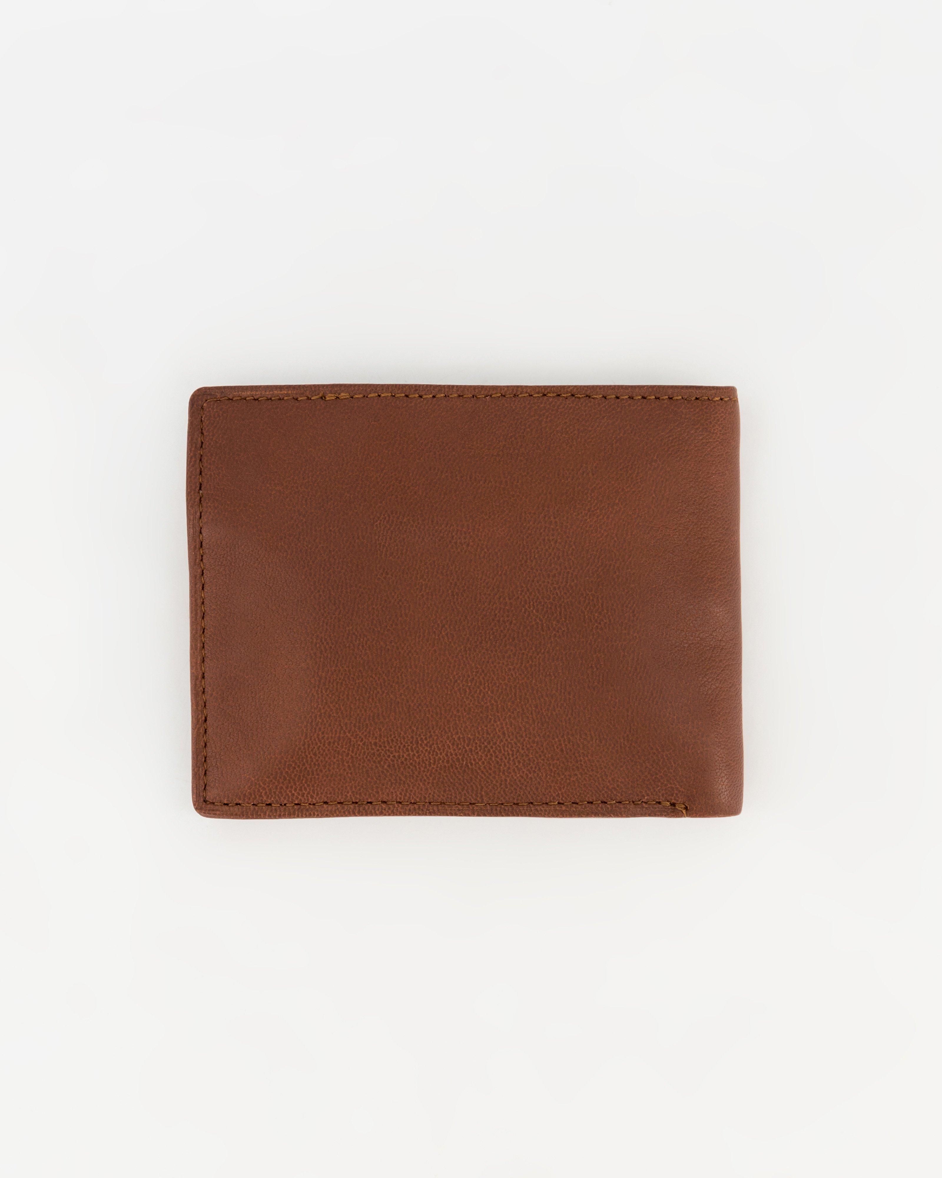 Men's Dale Leather Wallet -  Tan