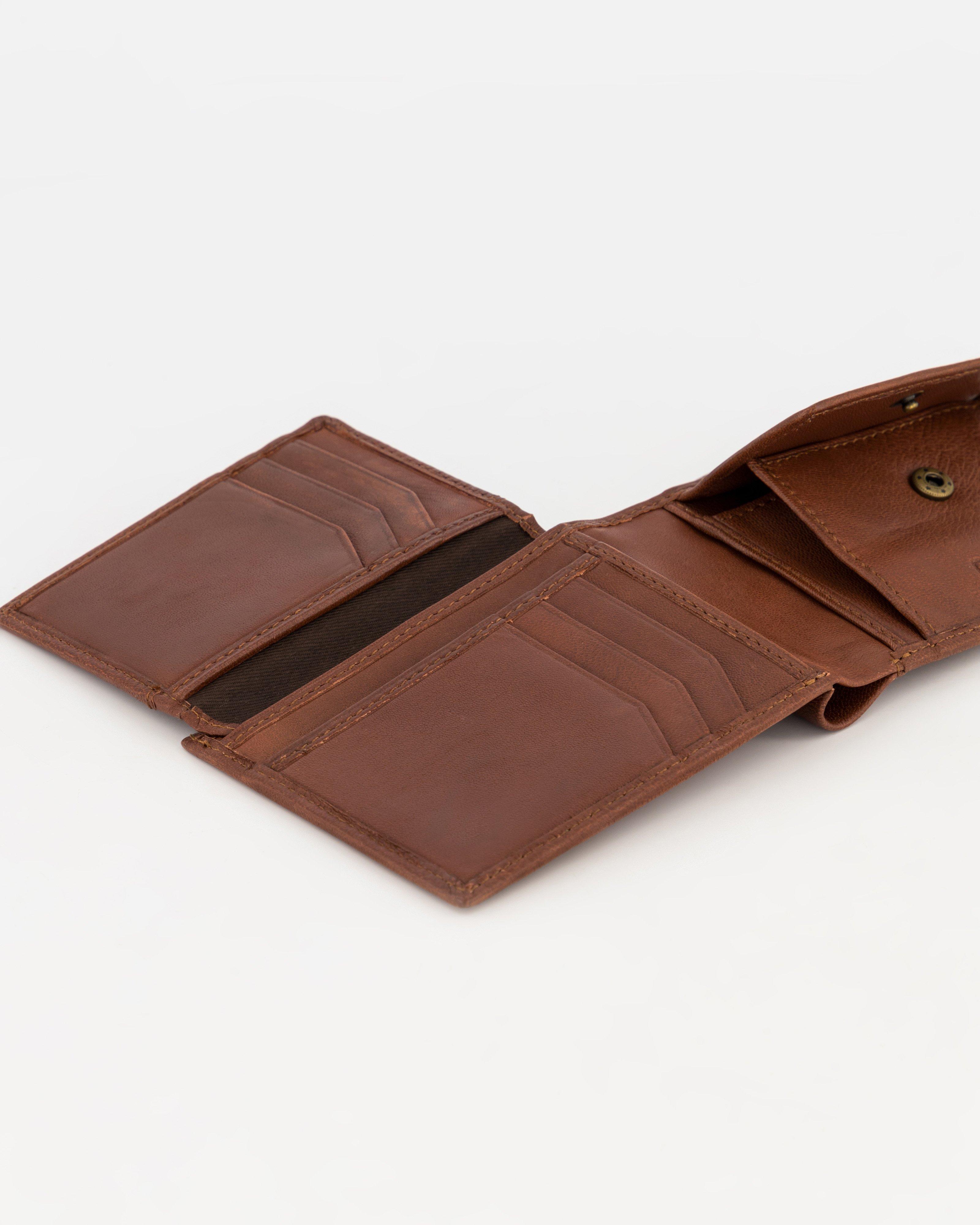 Men's Dale Leather Wallet -  Tan