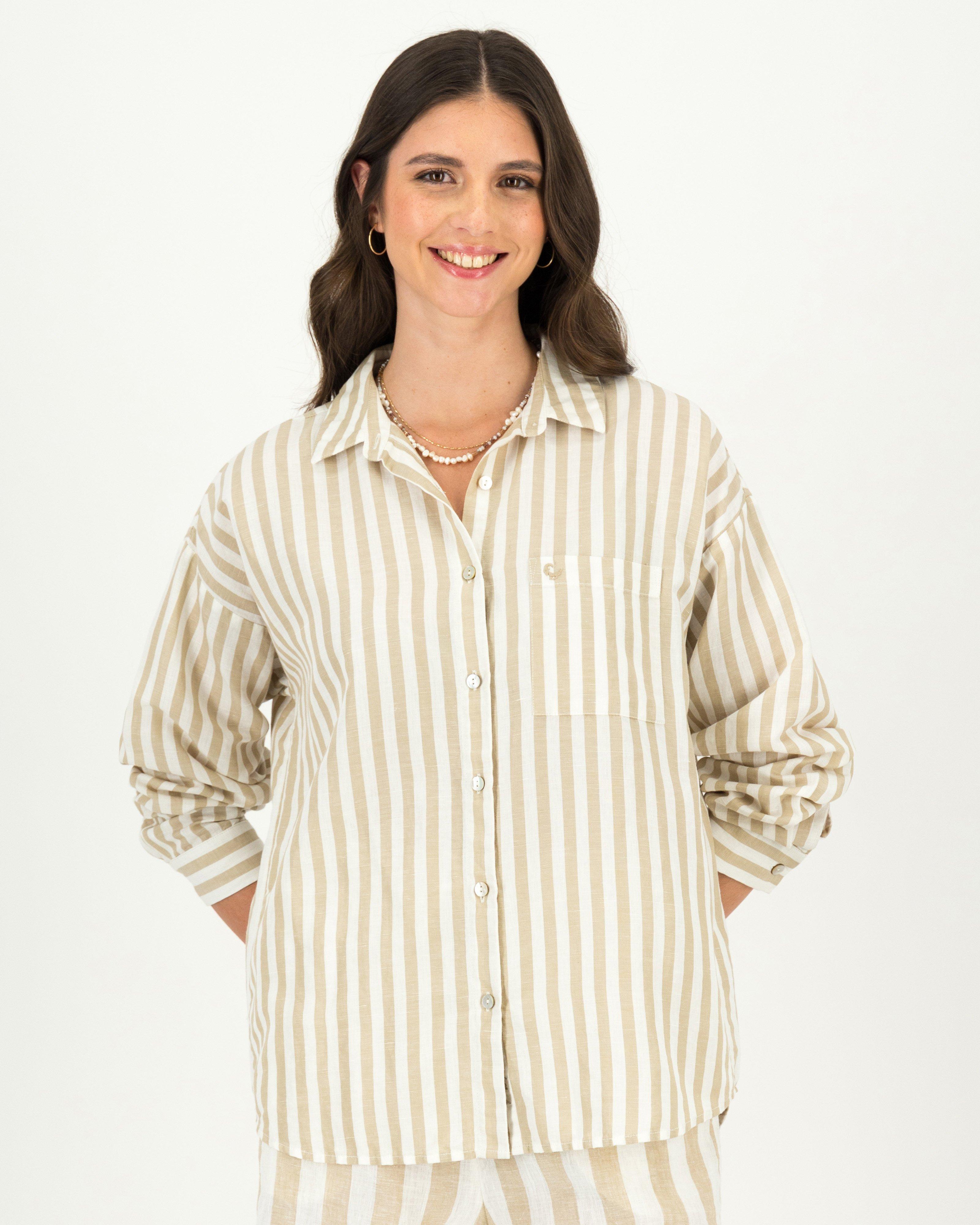 Women's Nova Boyfriend Shirt | Old Khaki