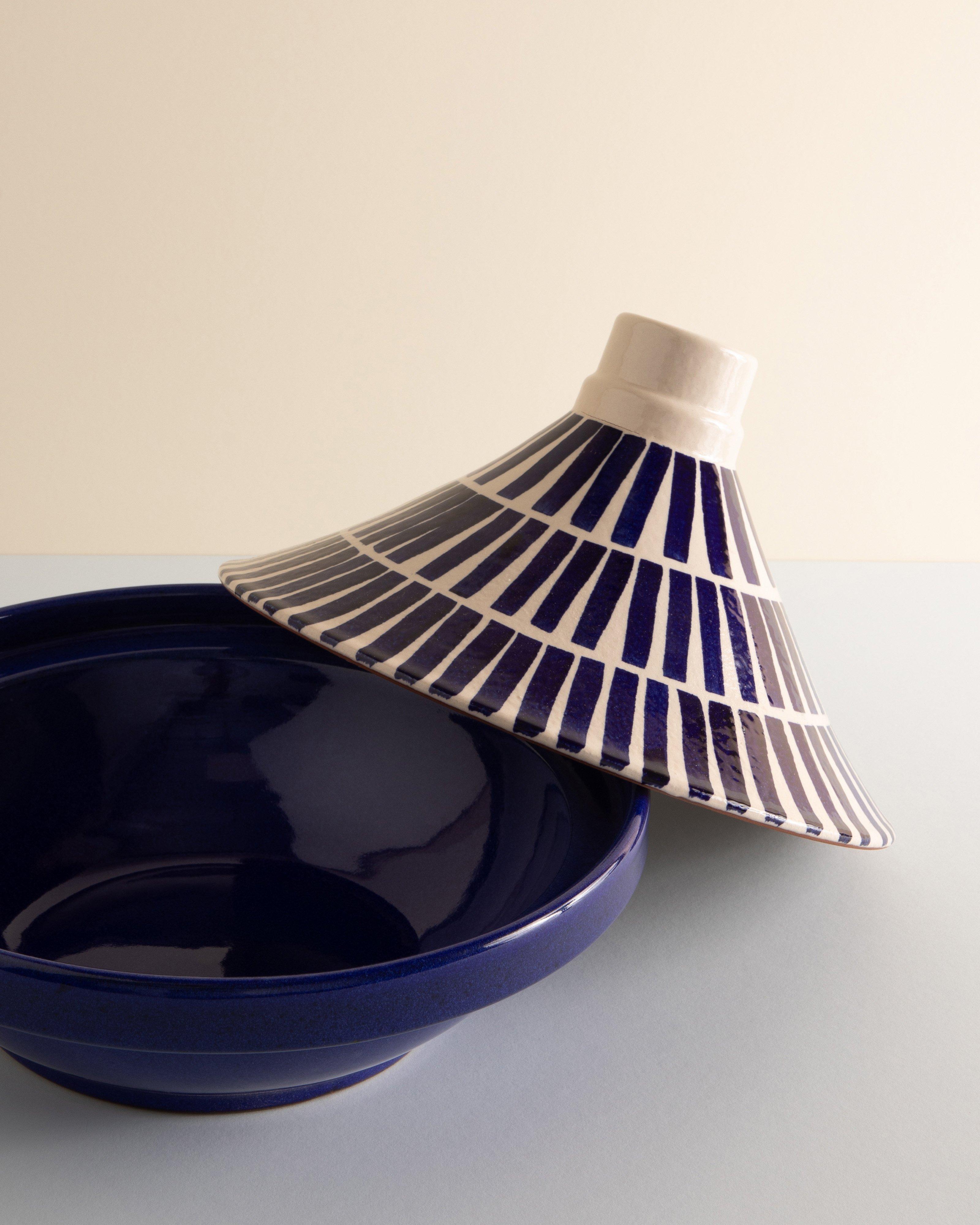 Drip Large Tagine -  Blue