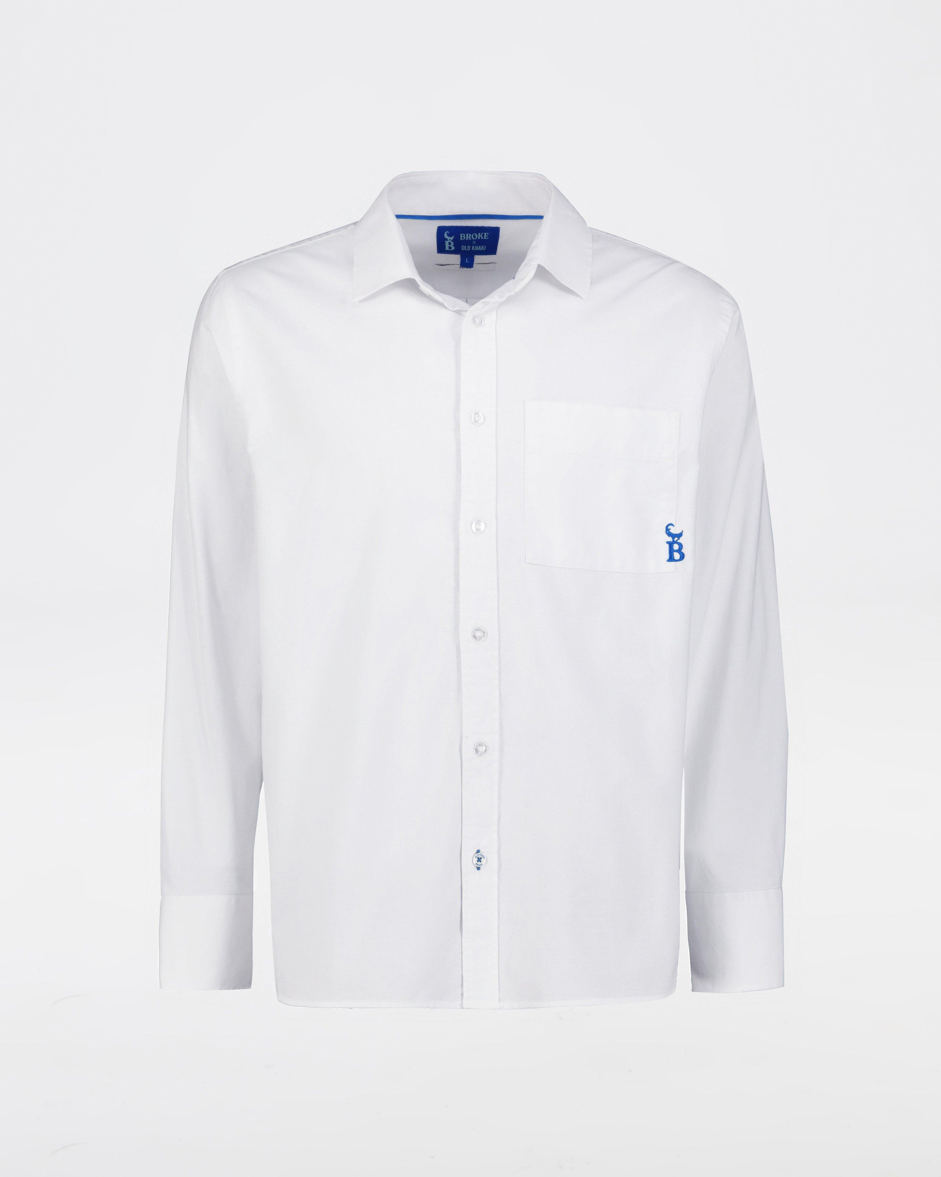BROKE x Old Khaki Unisex White Shirt -  White