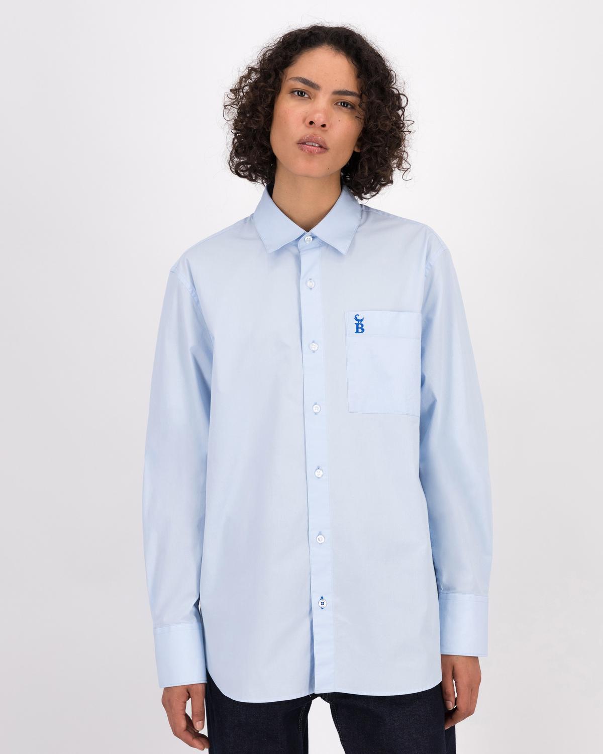 BROKE x Old Khaki Unisex Blue Shirt | Old Khaki