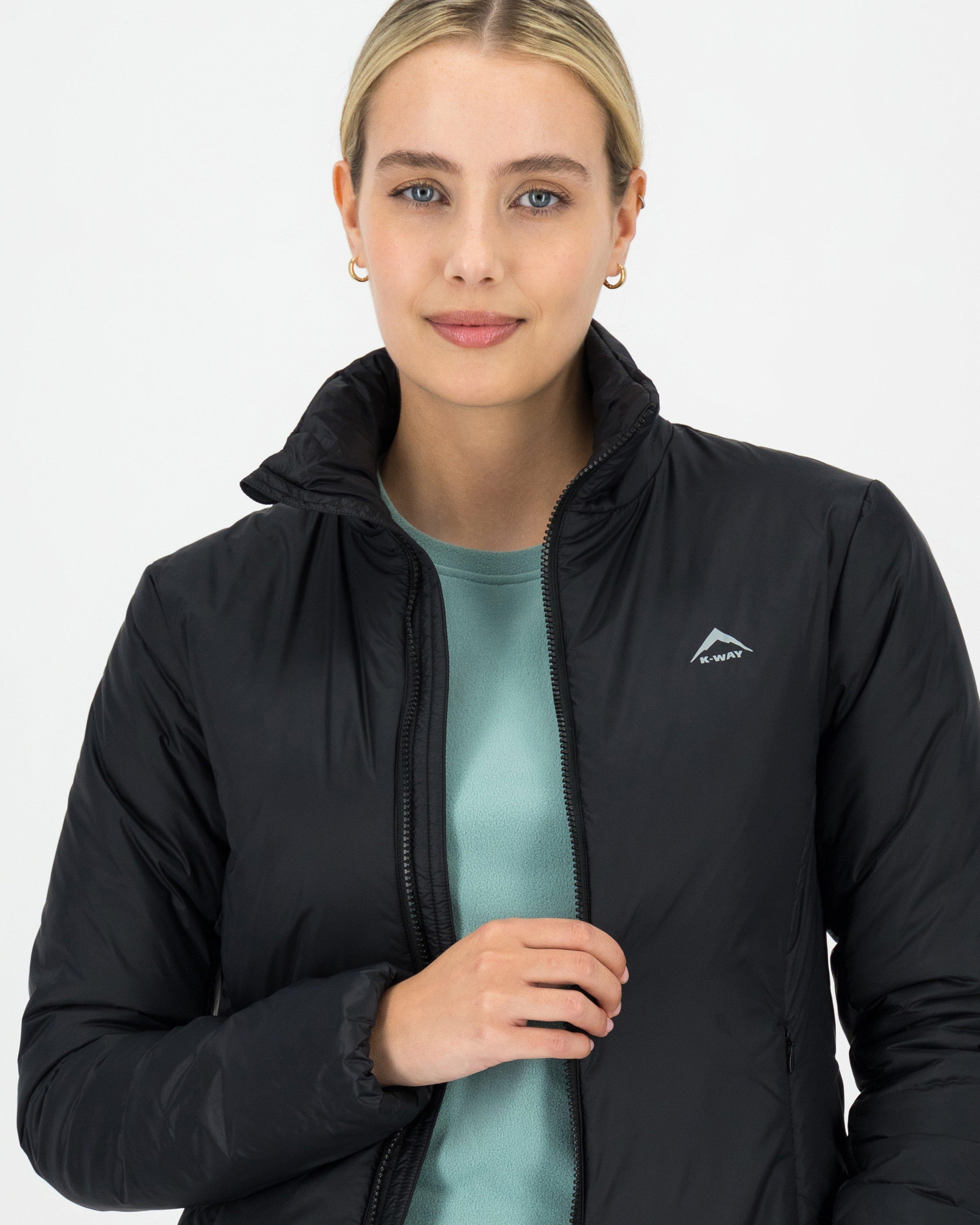 K-Way Women’s Linear Sheet Insulated Jacket -  Black