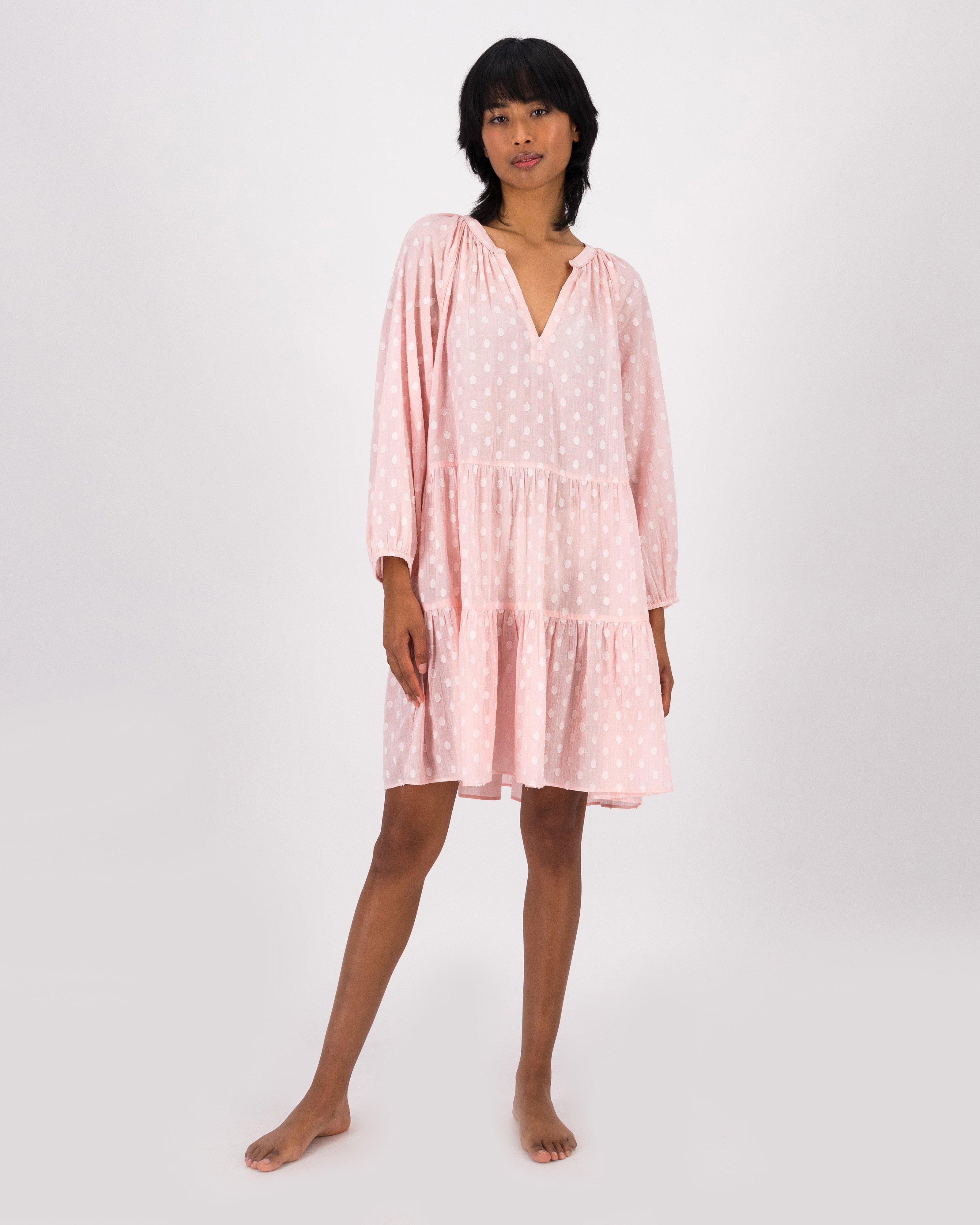 Anna Sleep Dress -  Dusty Pink