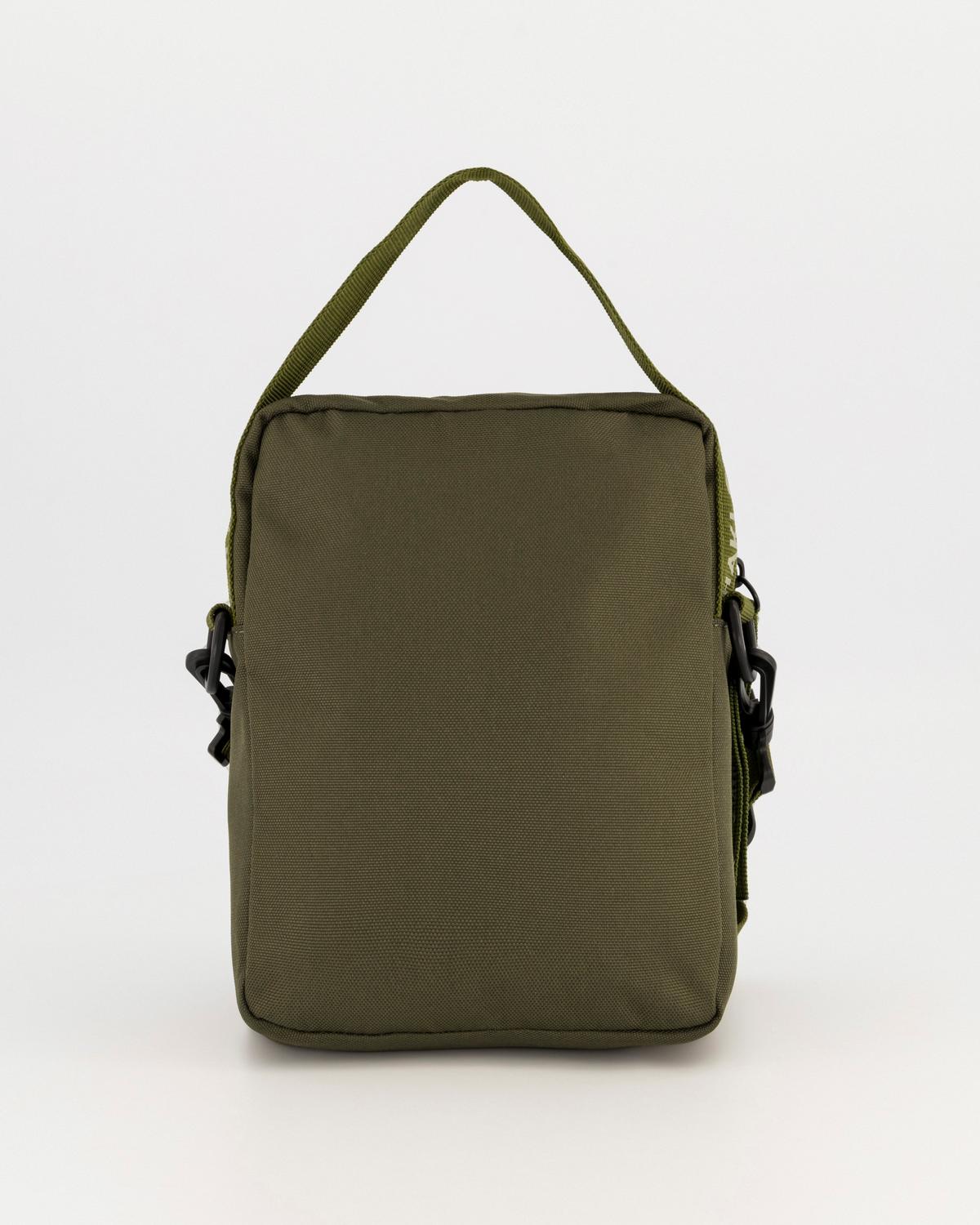 Maxim Nylon Cross-Body Bag -  Olive