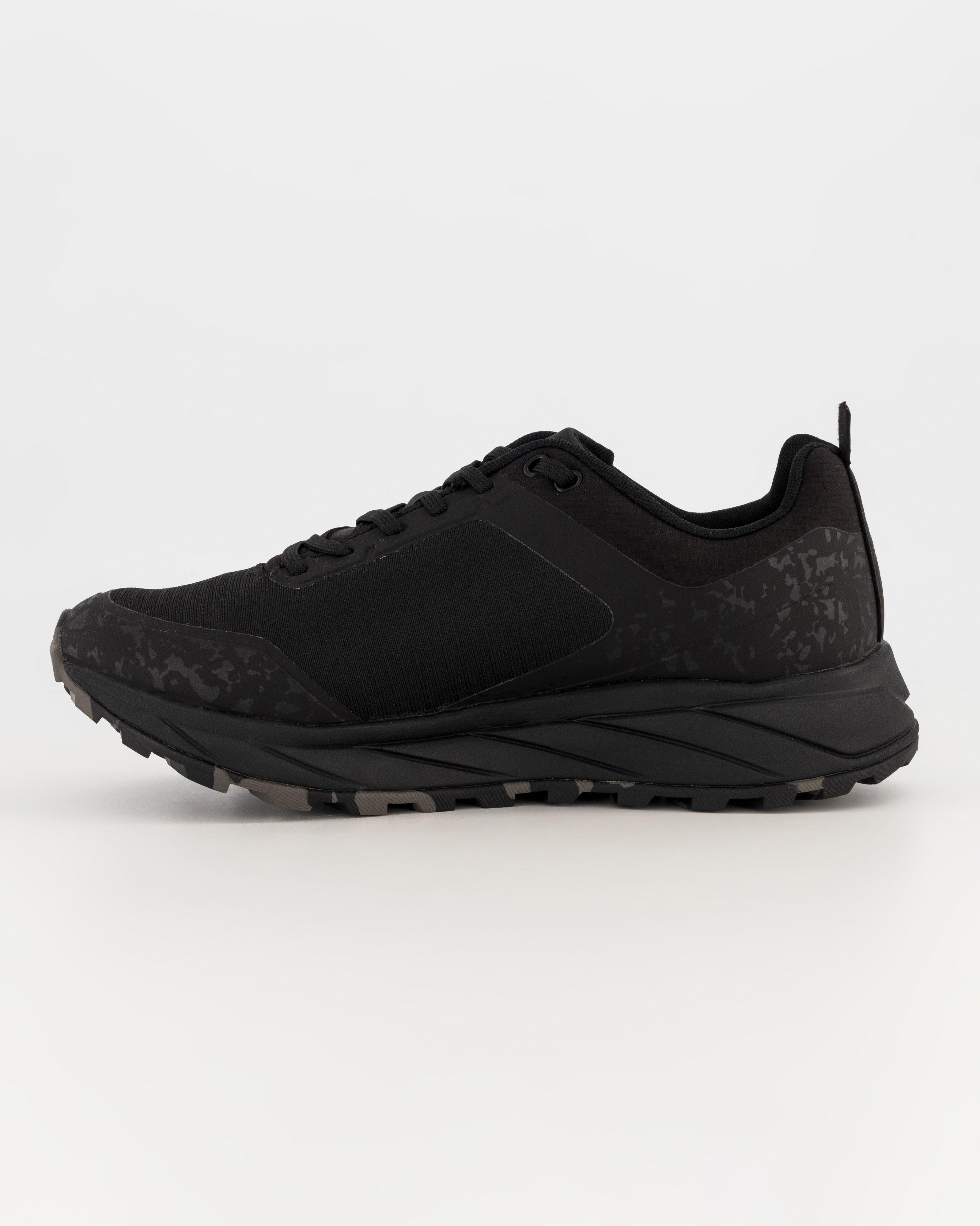 K-Way Men’s Trail Pulse 3 Trail Running Shoes -  Black