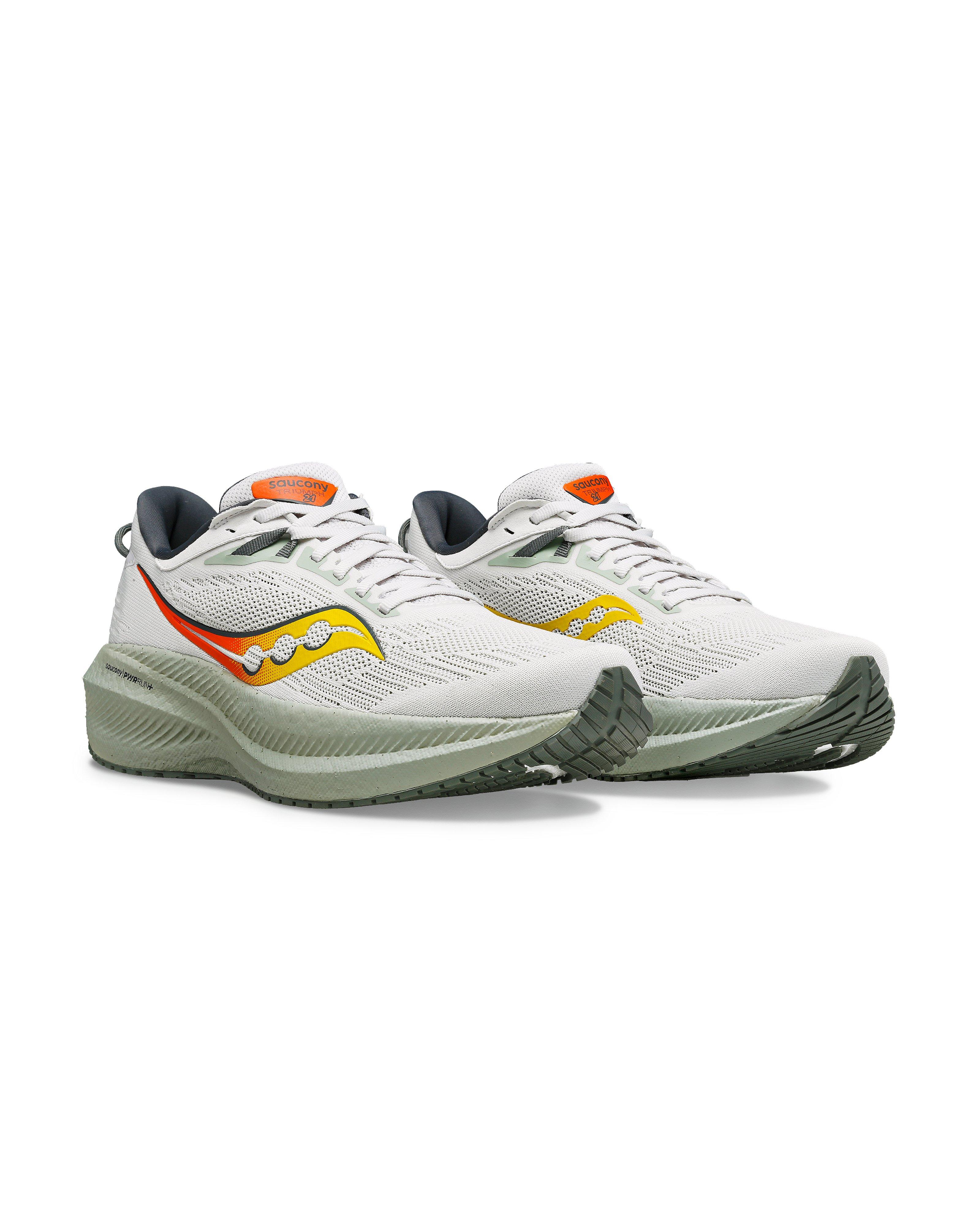 Saucony Men’s Triumph 21 Road Running Shoes -  White