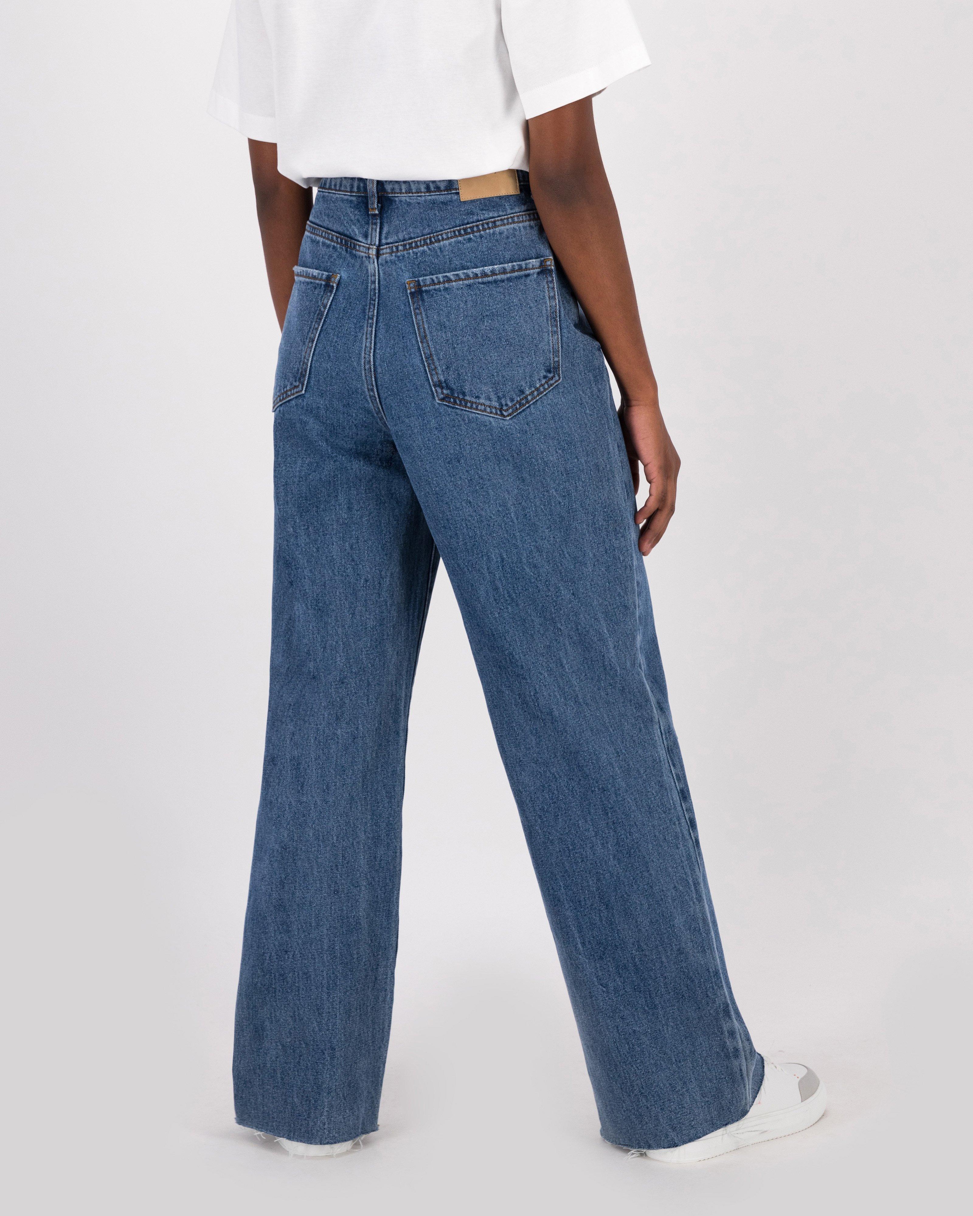 Billie Wide Leg Denim -  Blue