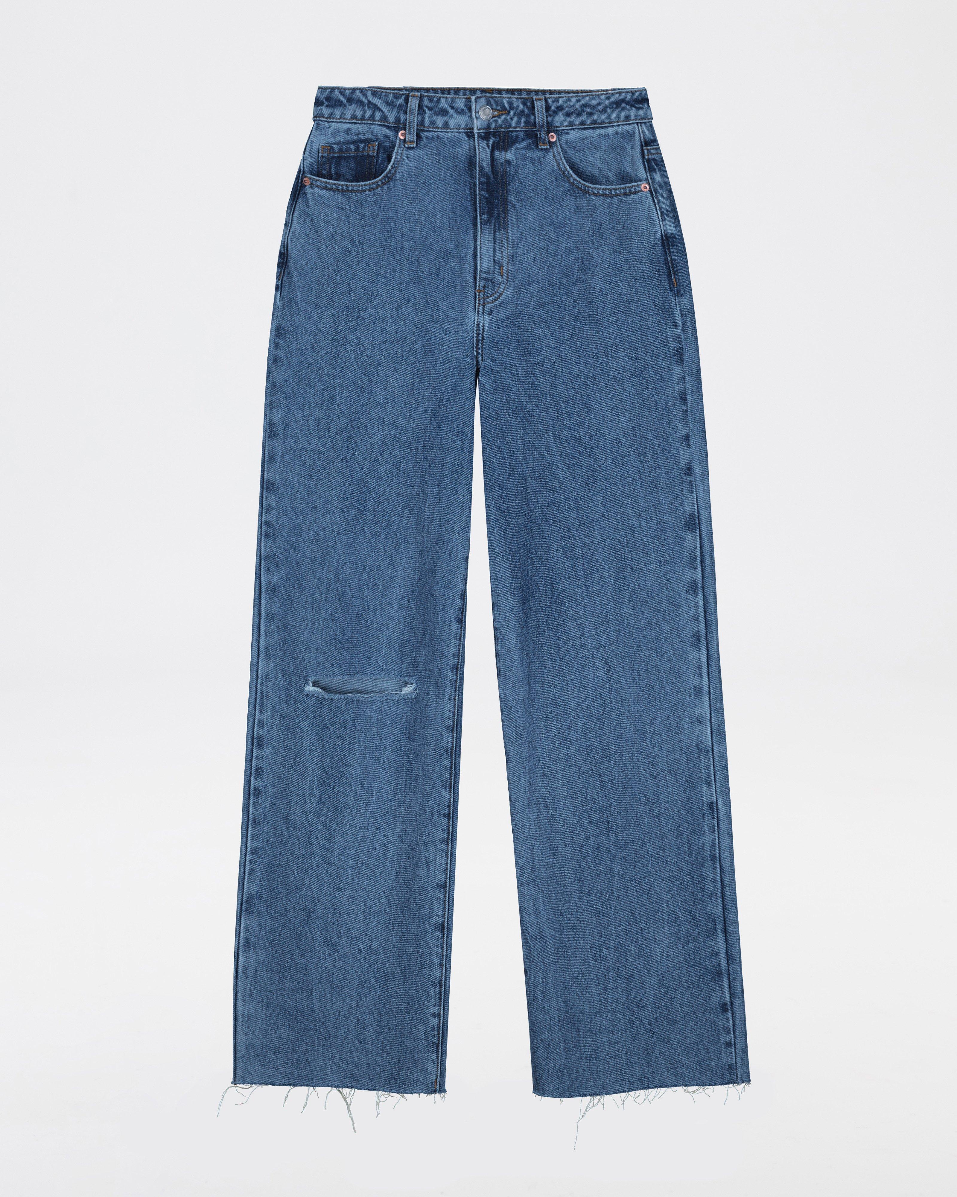 Billie Wide Leg Denim -  Blue