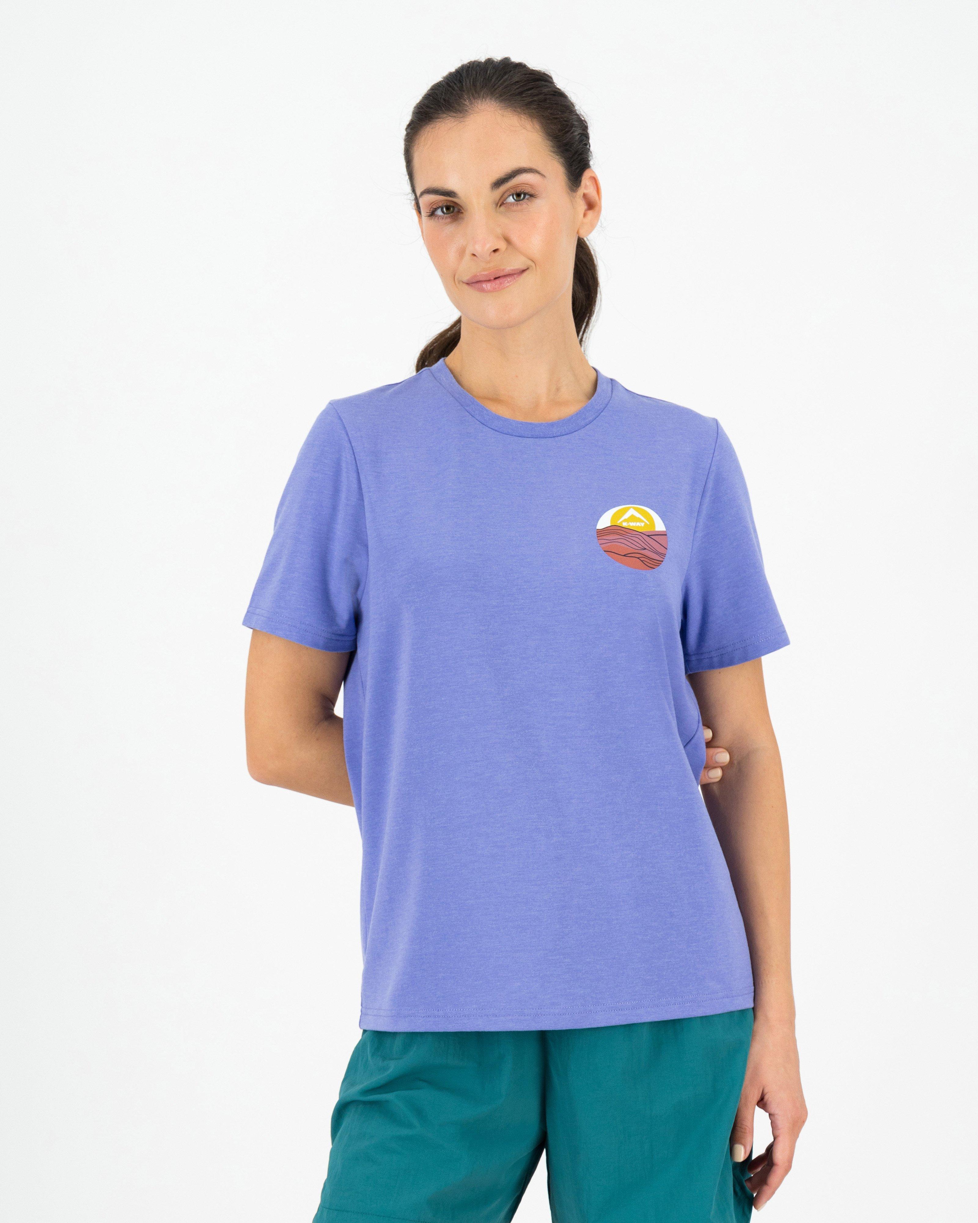 K-Way Women’s Hiking T-shirt -  Lavender