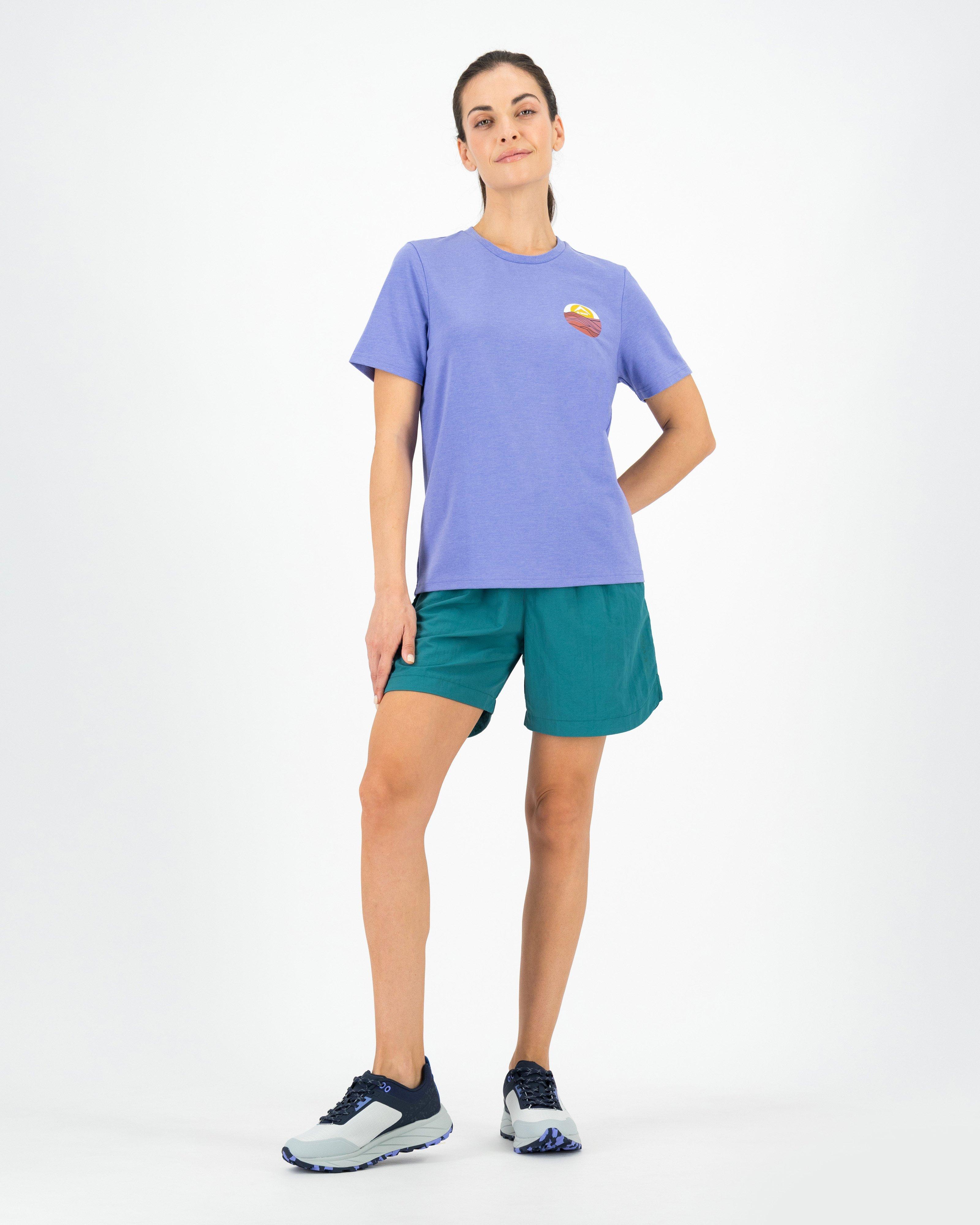 K-Way Women’s Hiking T-shirt -  Lavender