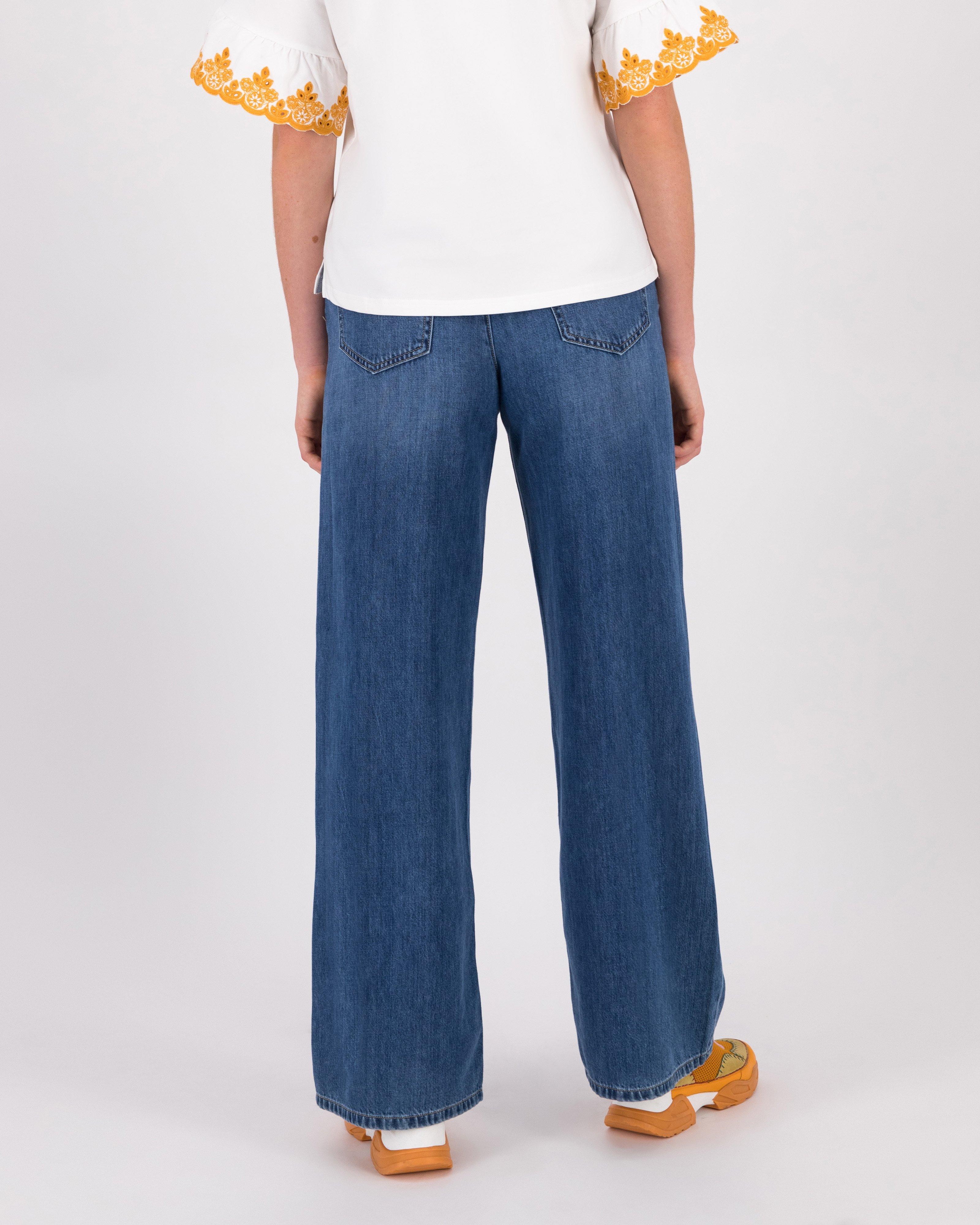 Geordie Relaxed Wide Leg Denim - Poetry Clothing Store