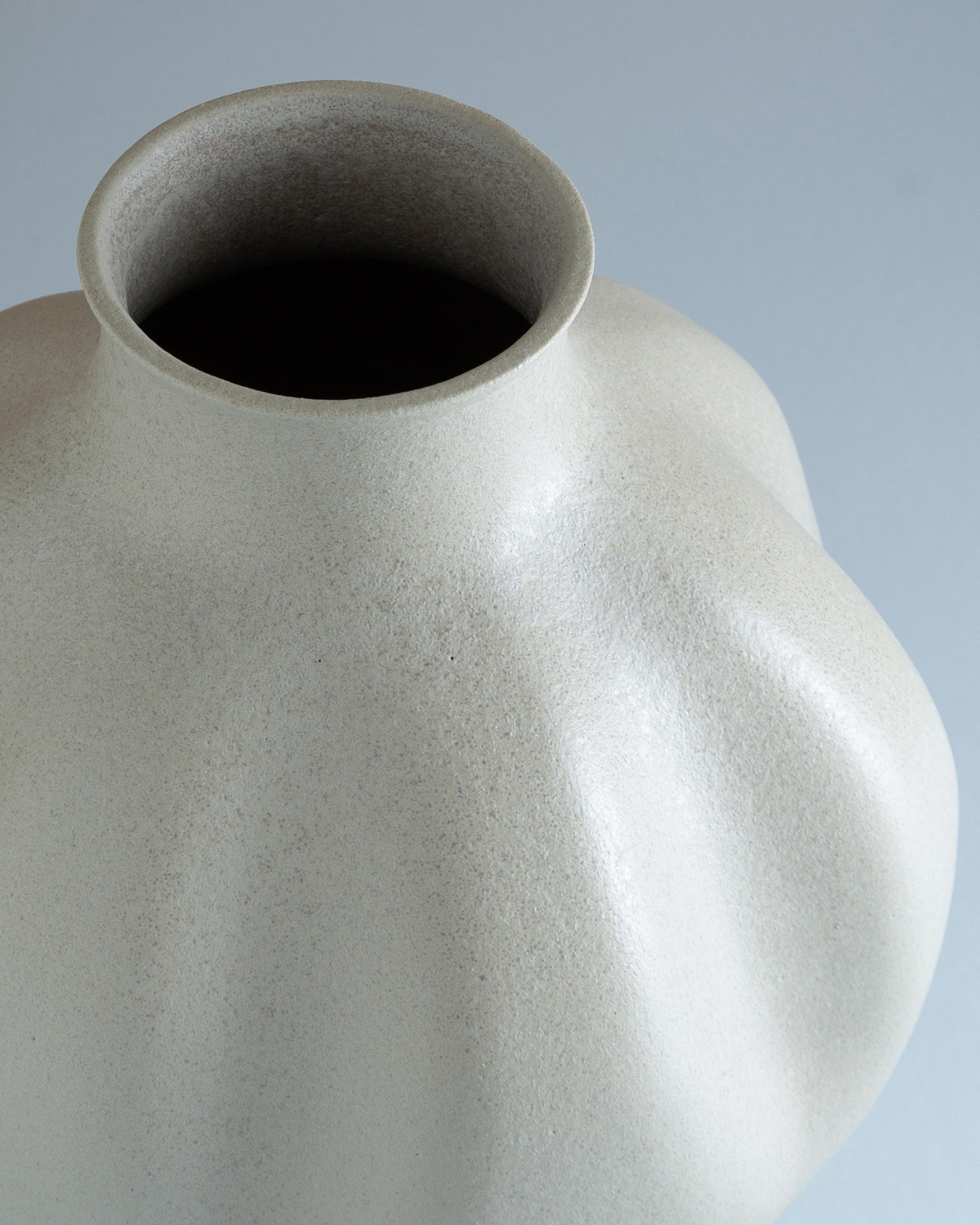 Garlic Small Vase -  Grey