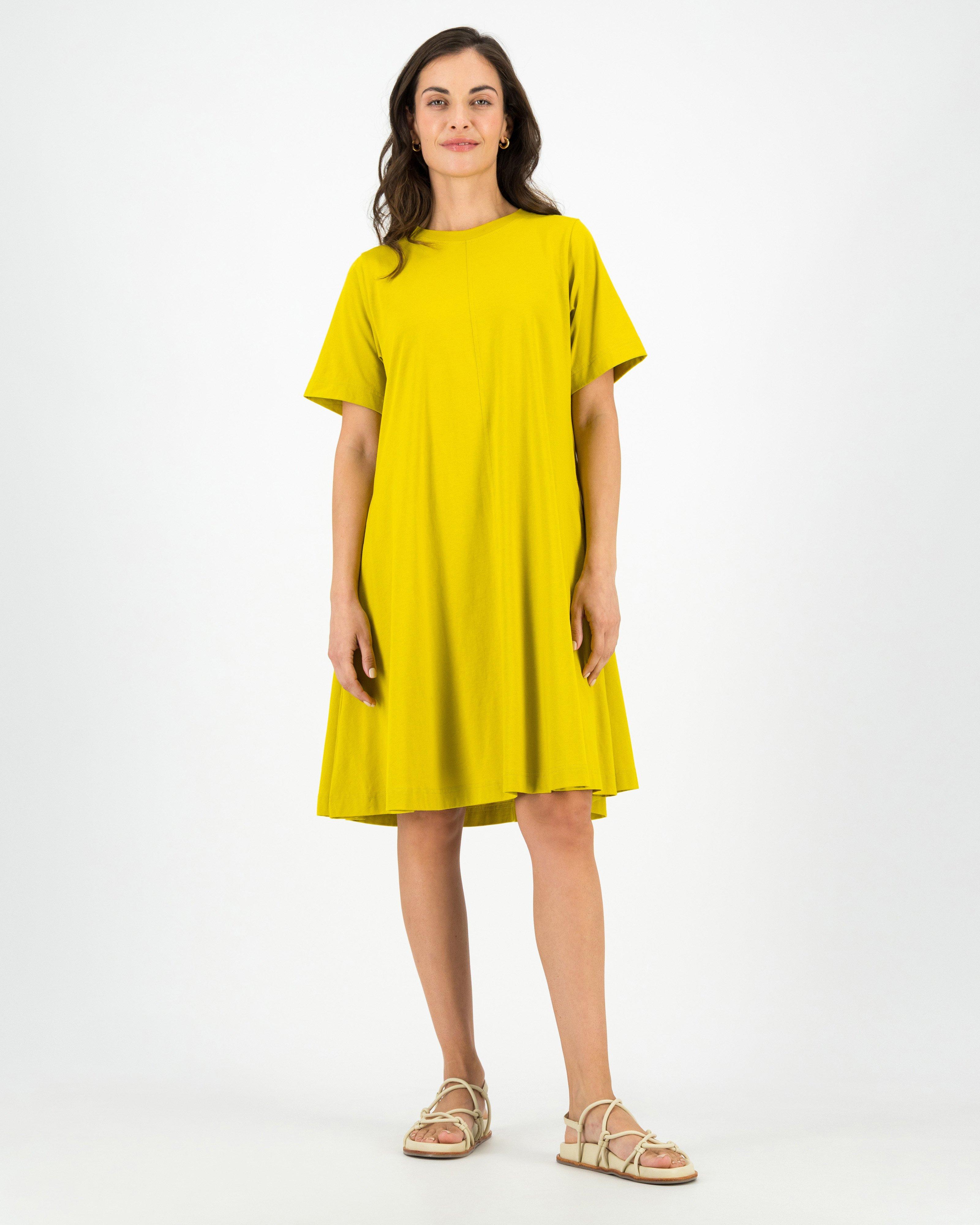 Rare Earth Women’s Chiara Swing Dress -  Chartreuse