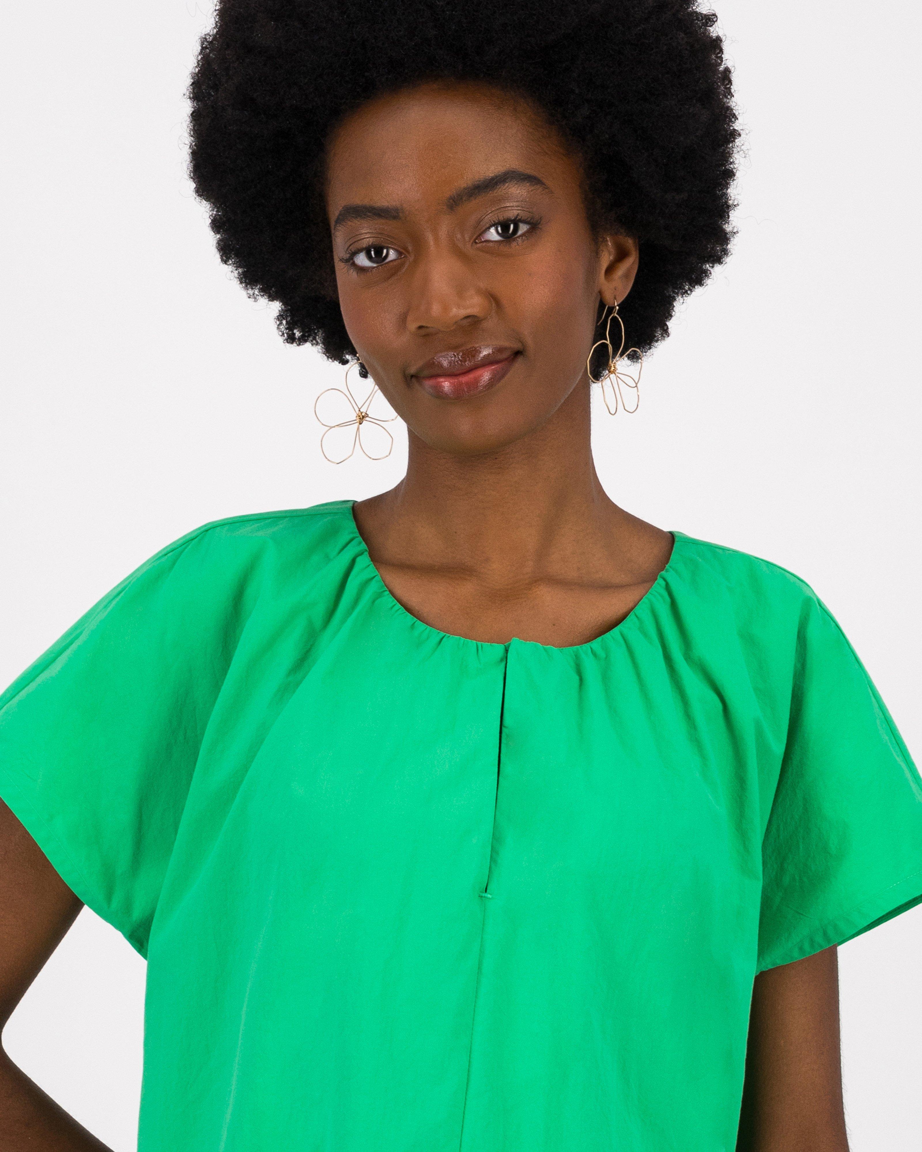 Yara Popover -  Green