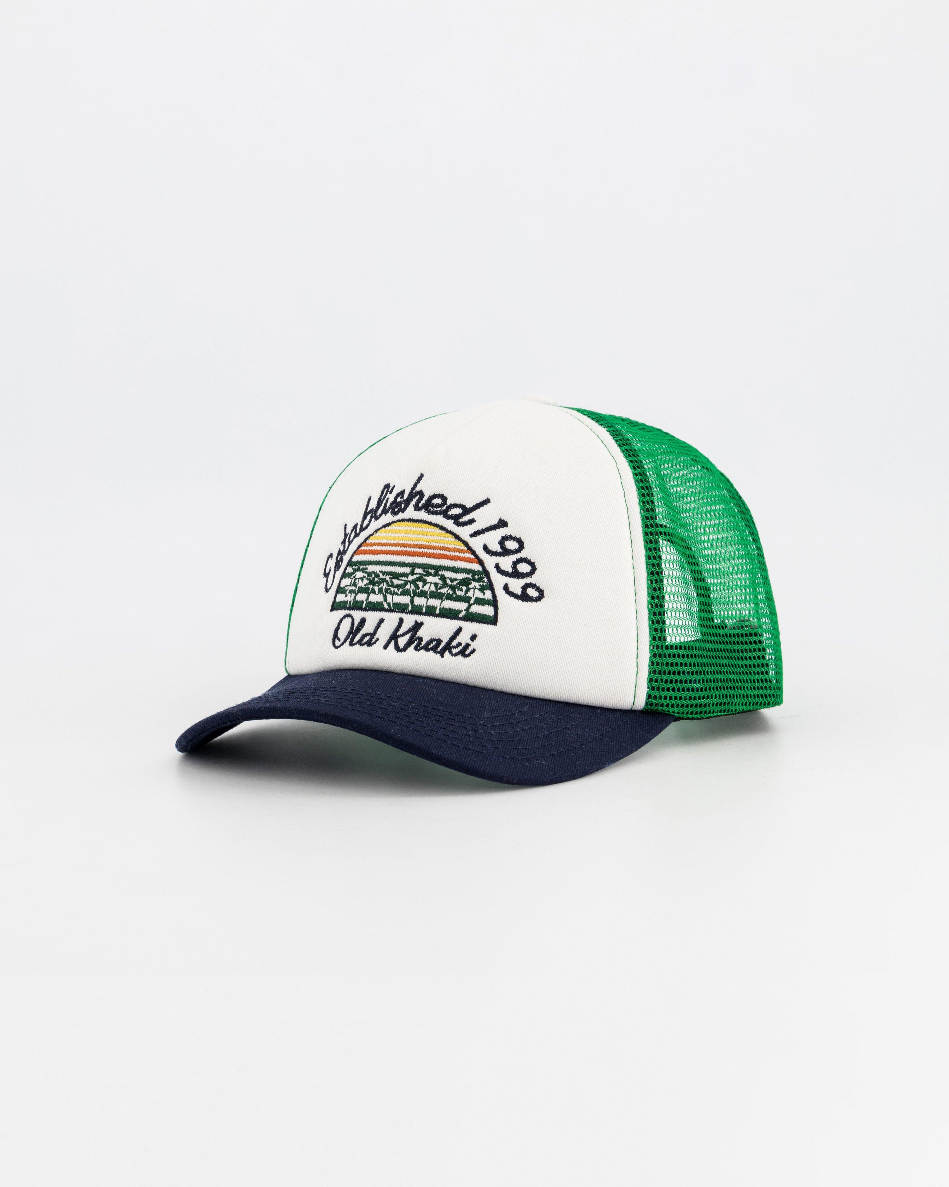 Men's Geordy Sporty Trucker Cap -  Green