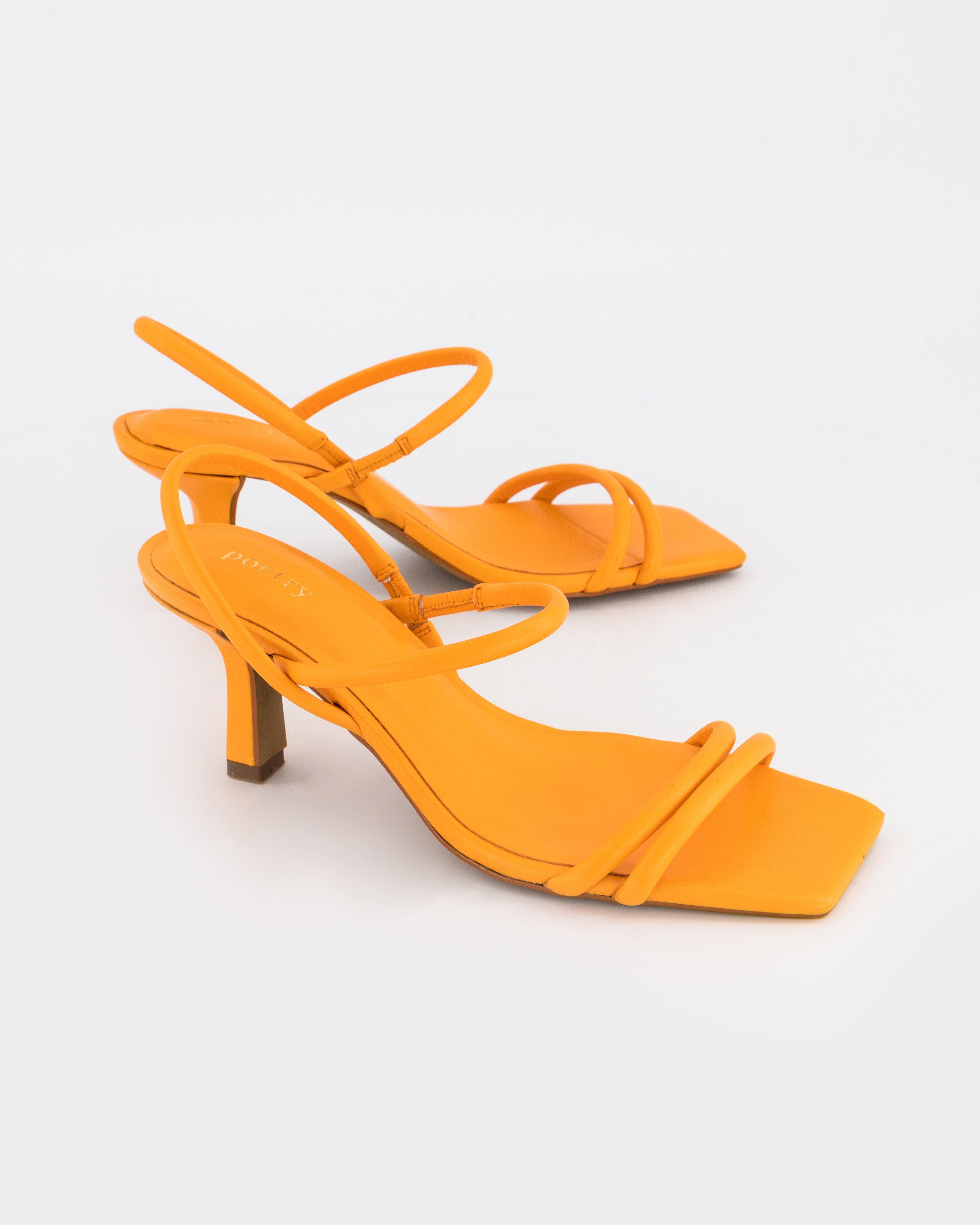 Carmelita Heel -  Orange