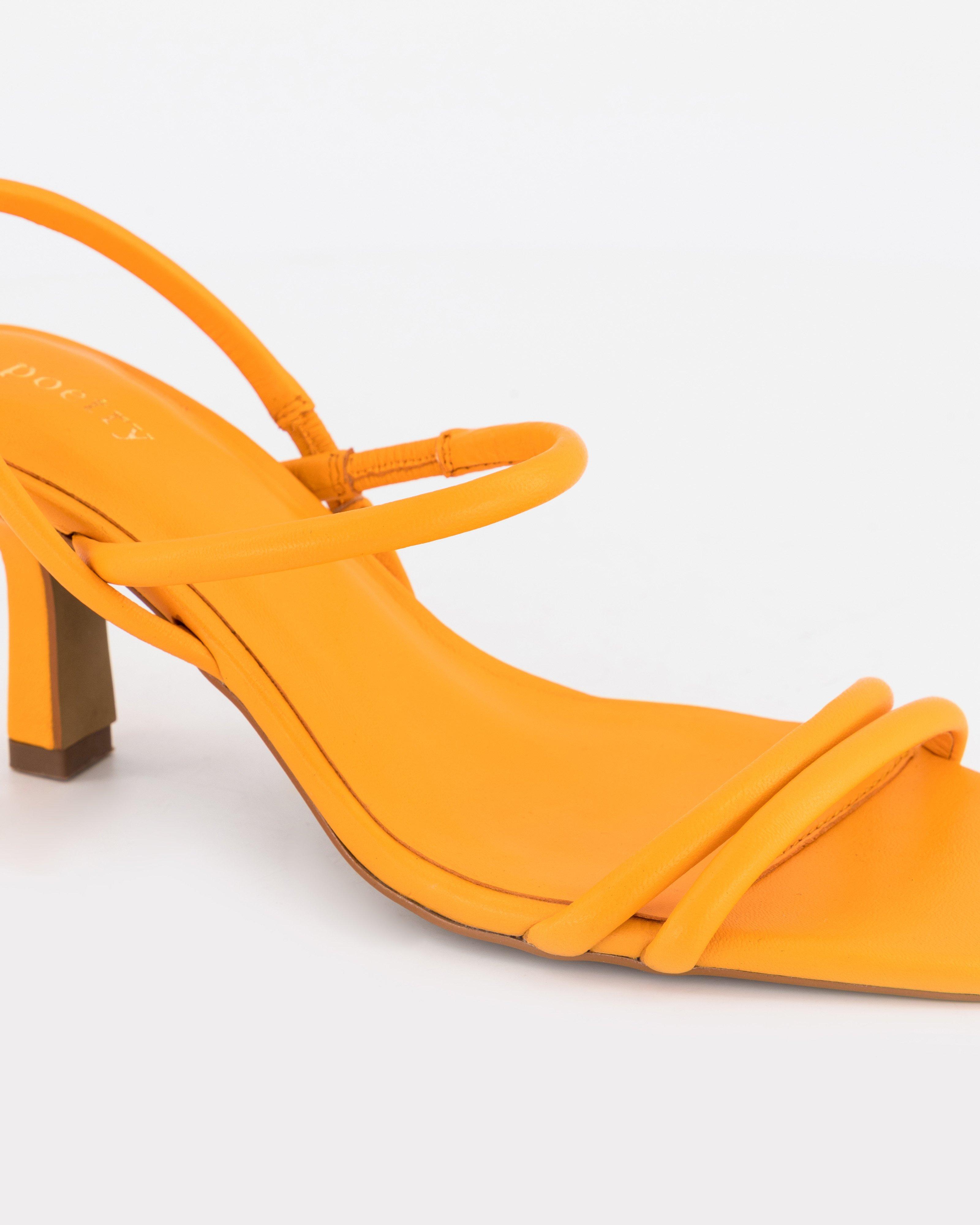 Carmelita Heel -  Orange