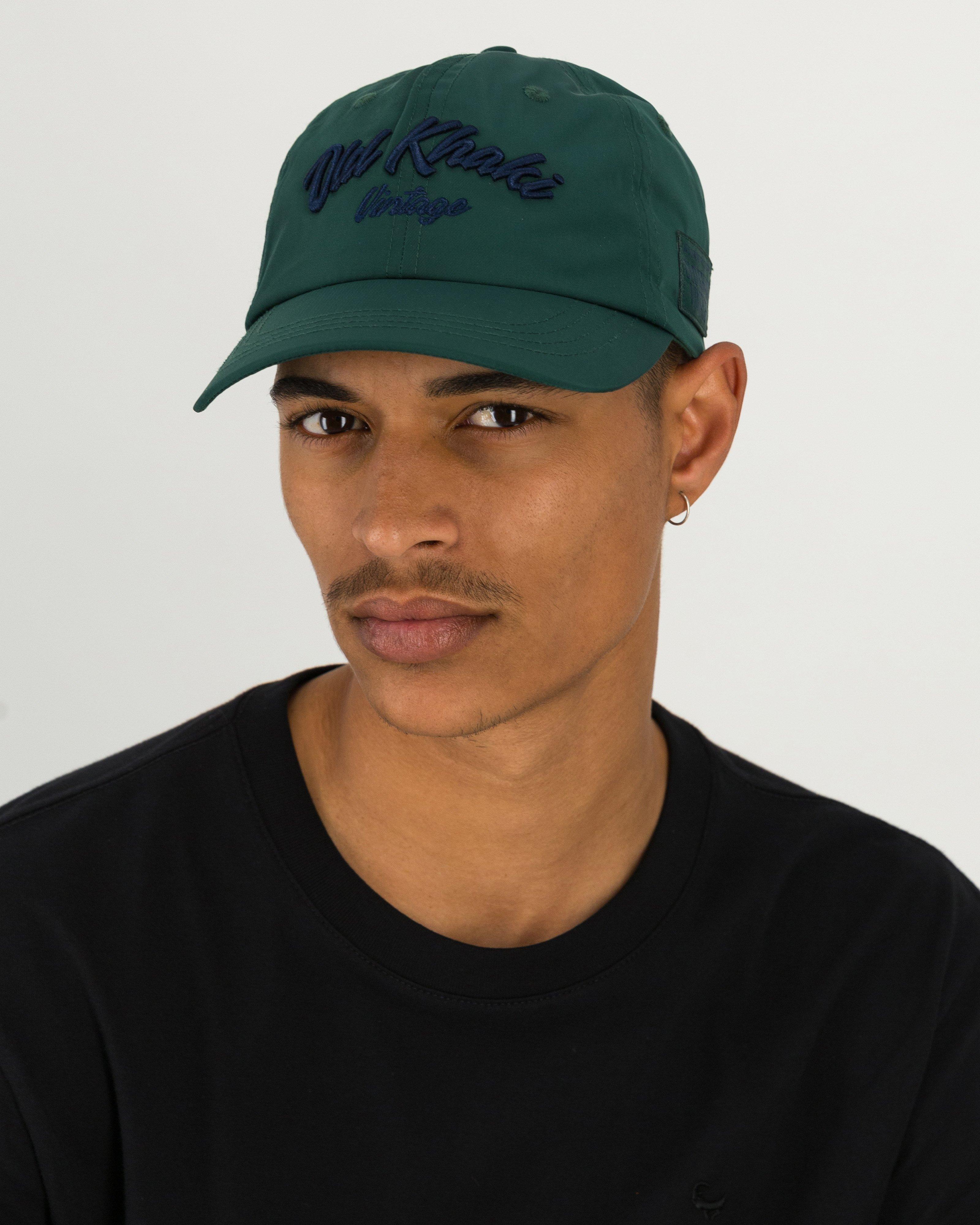 Men's Orson Side Badge Peak Cap -  Green