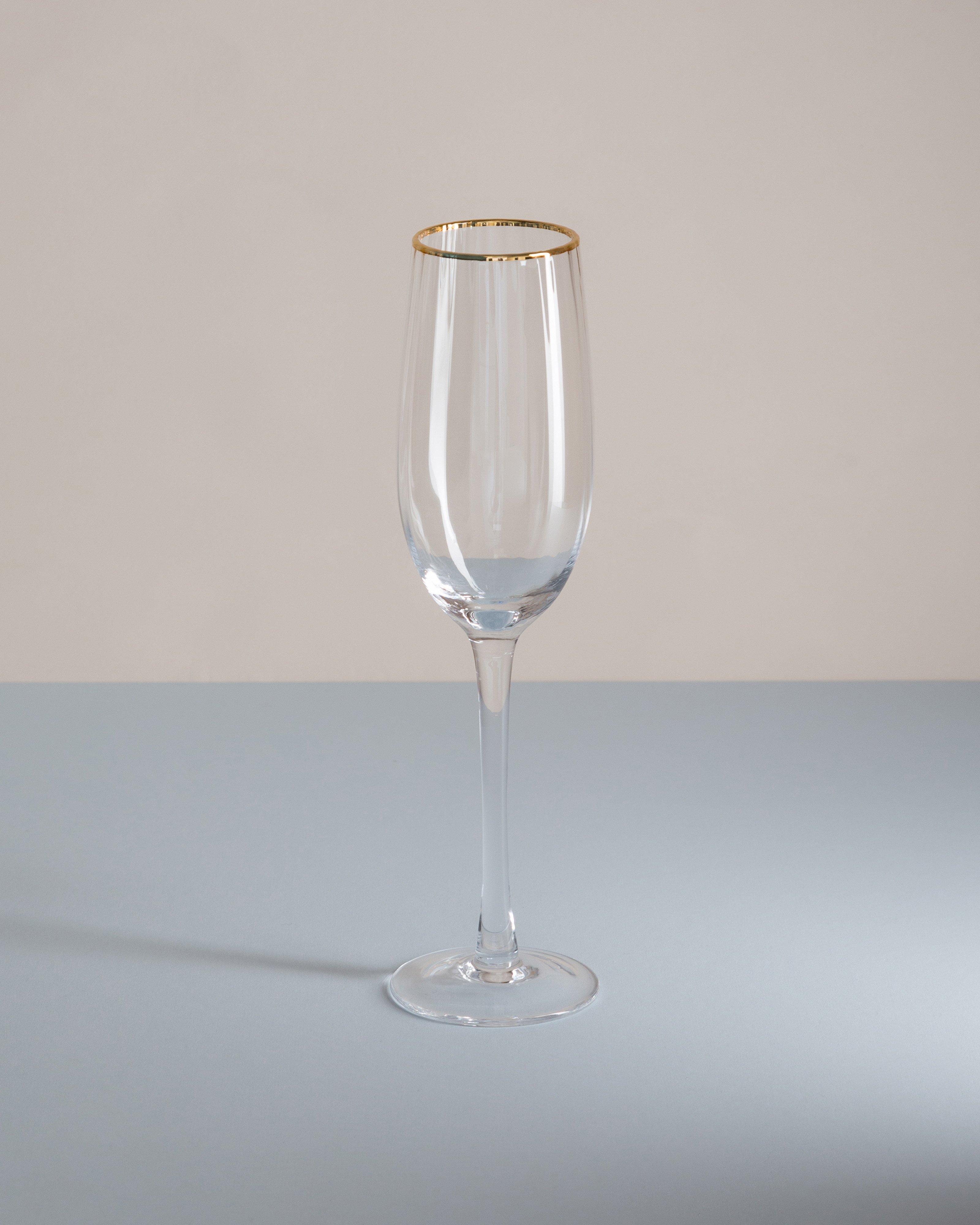 Charlotte Champagne Flute -  No Colour