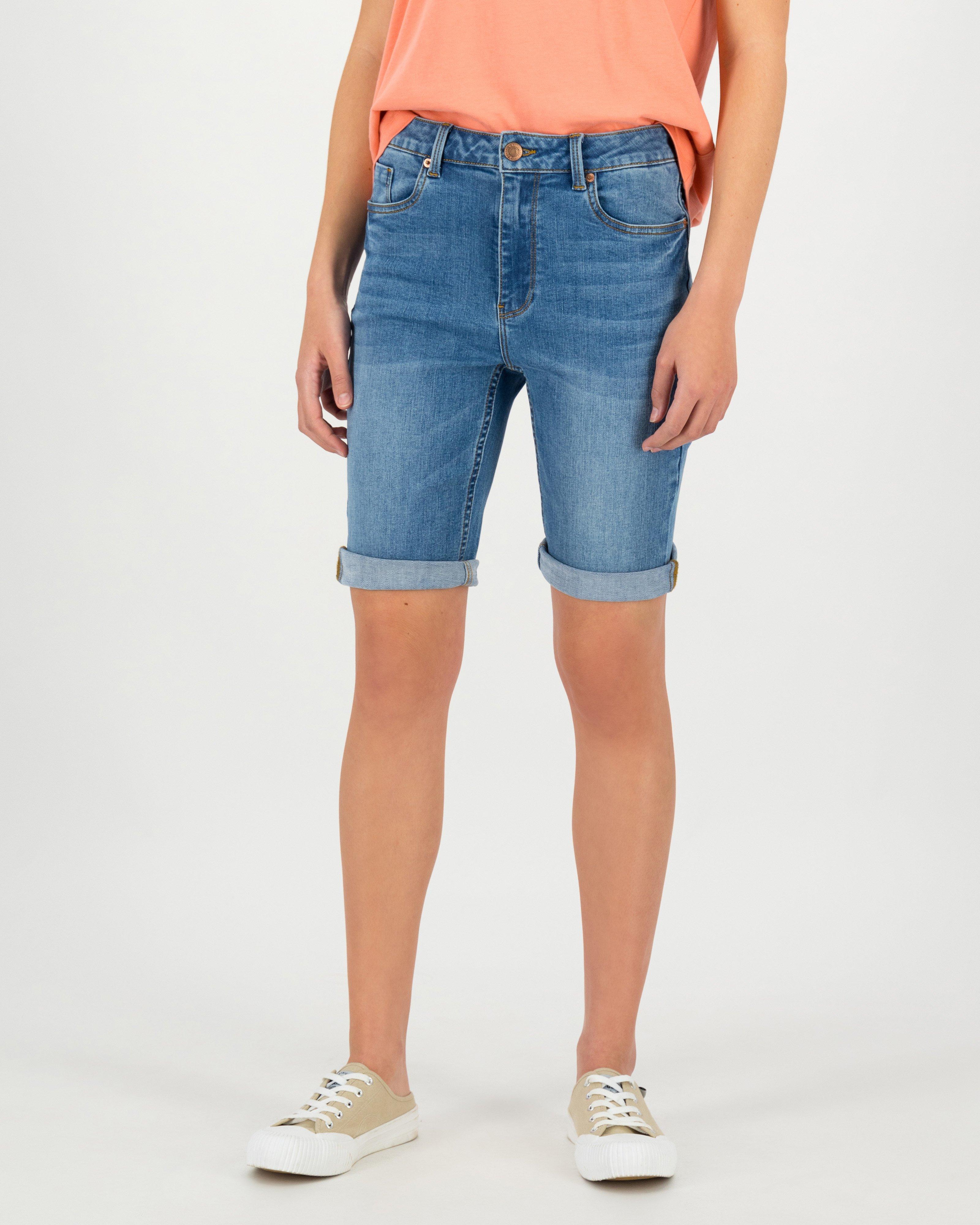 Old Khaki Women’s Trina Denim Shorts -  Navy