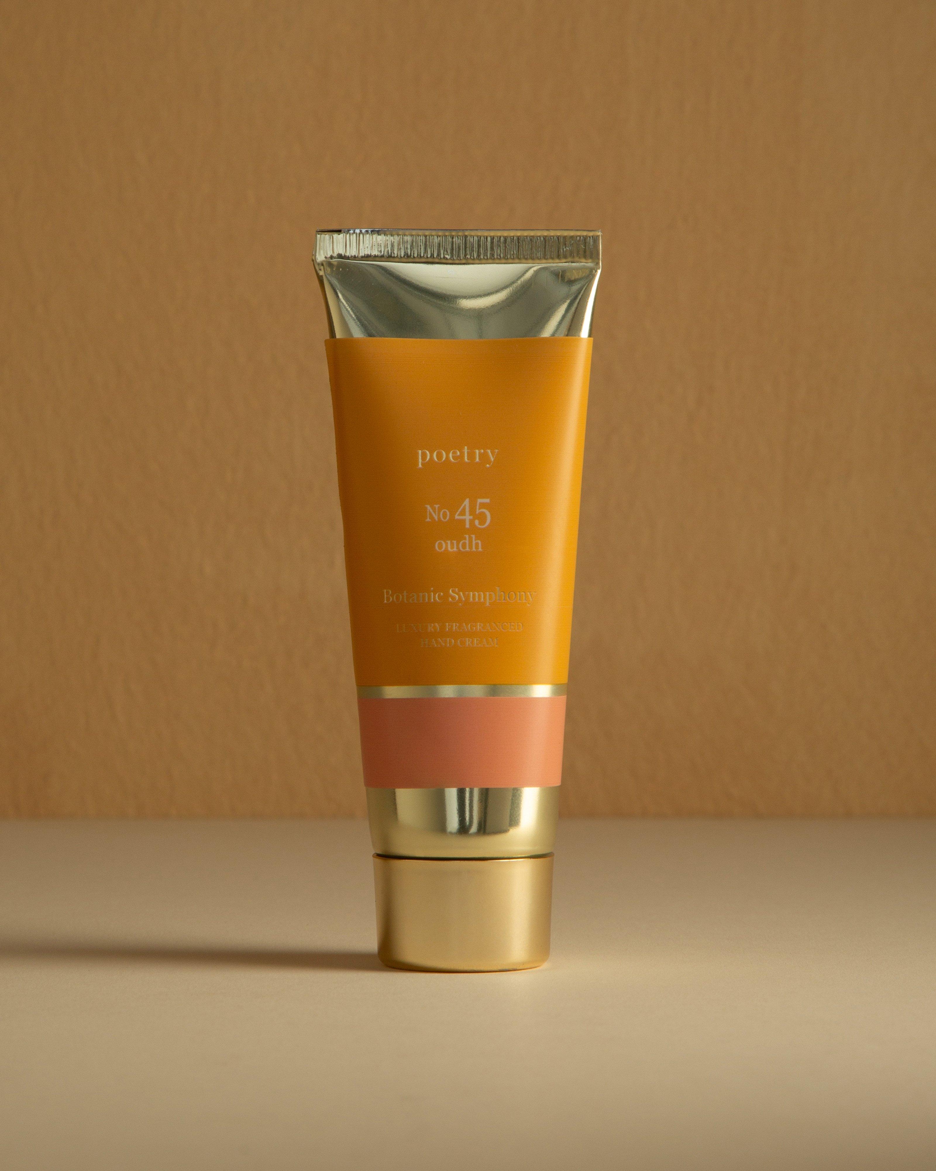 Oudh Luxury Fragranced Hand Cream -  Teal