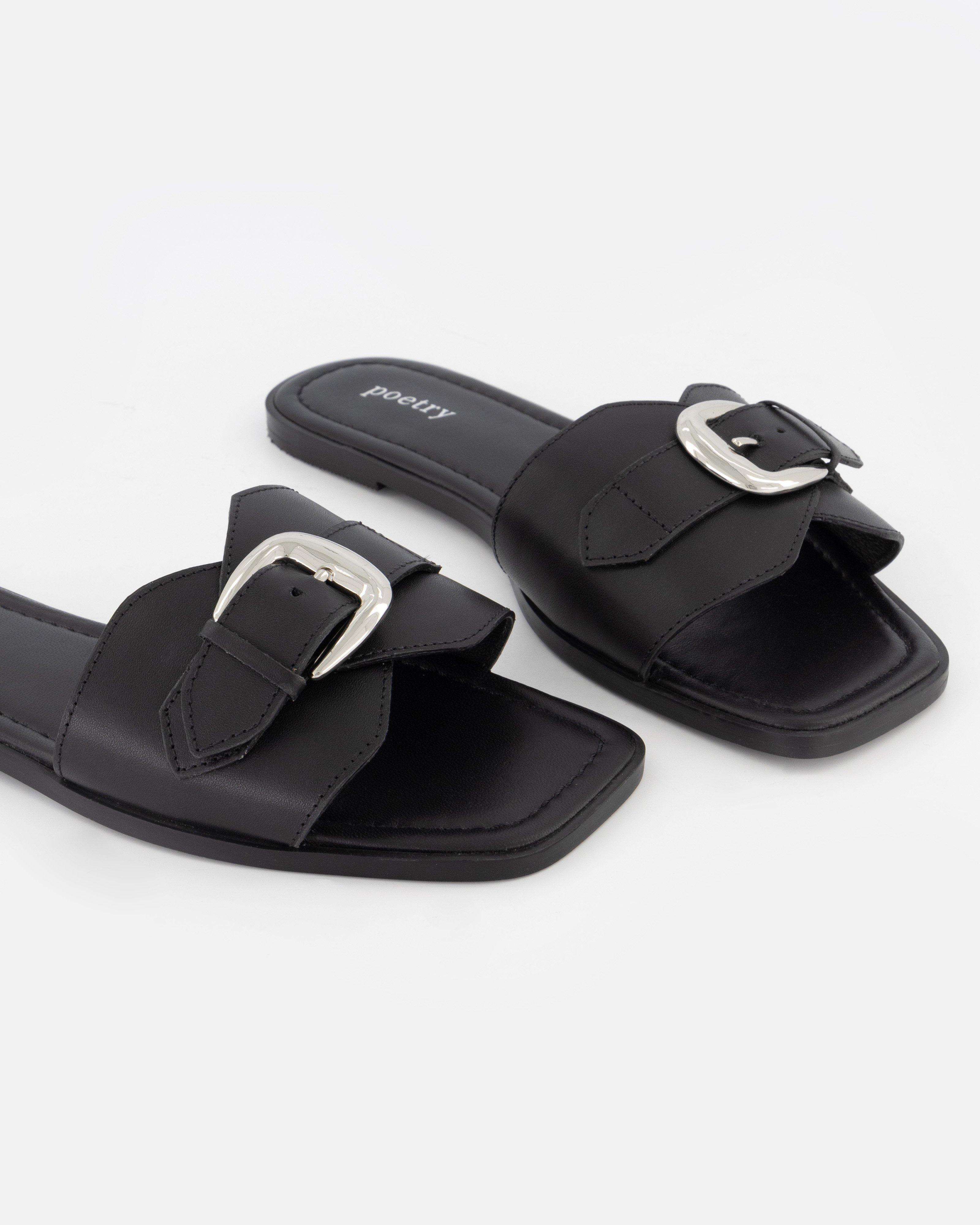 Enya Leather Sandal - Poetry Clothing Store