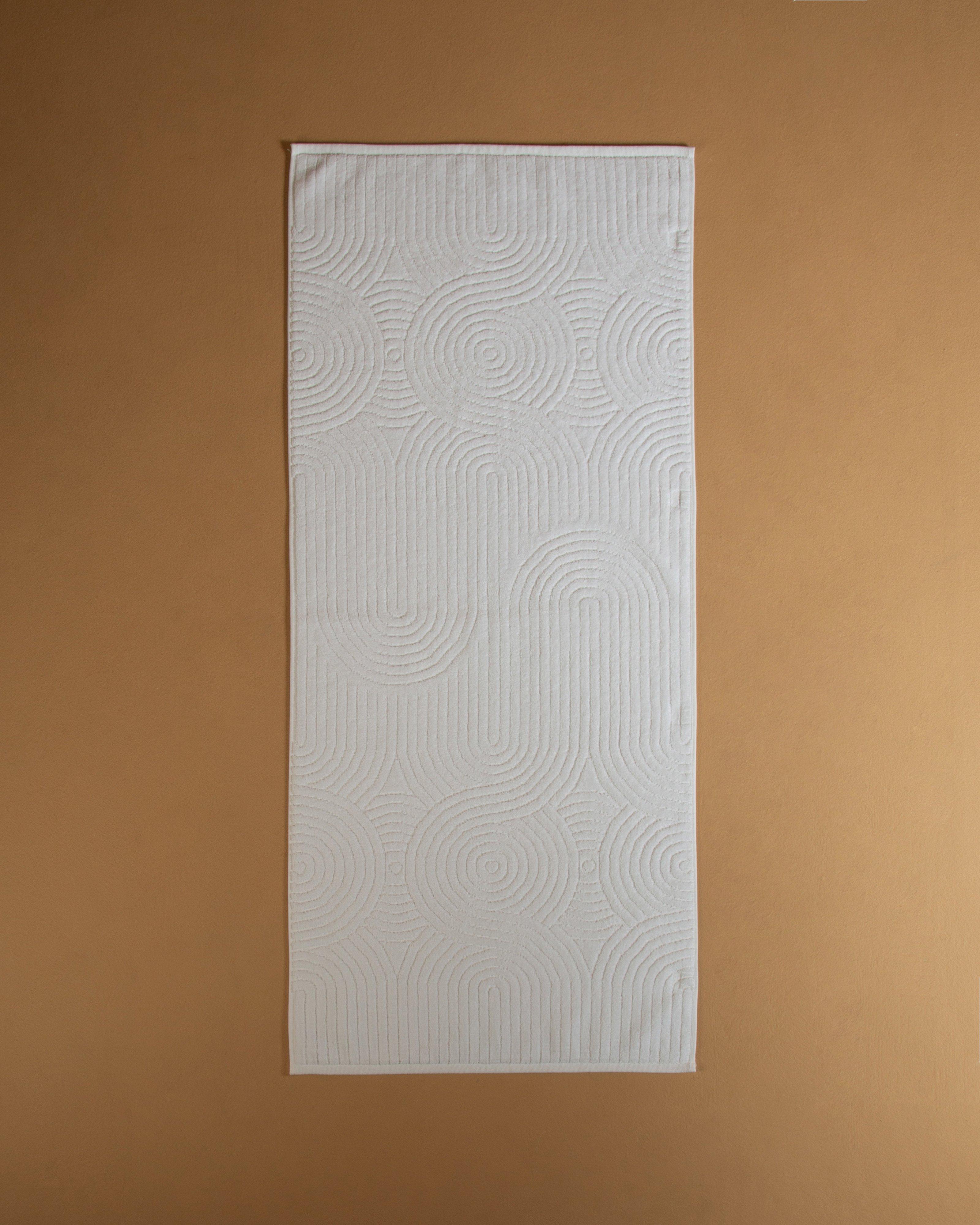 Velour Bath Mat (50 x 120) -  White