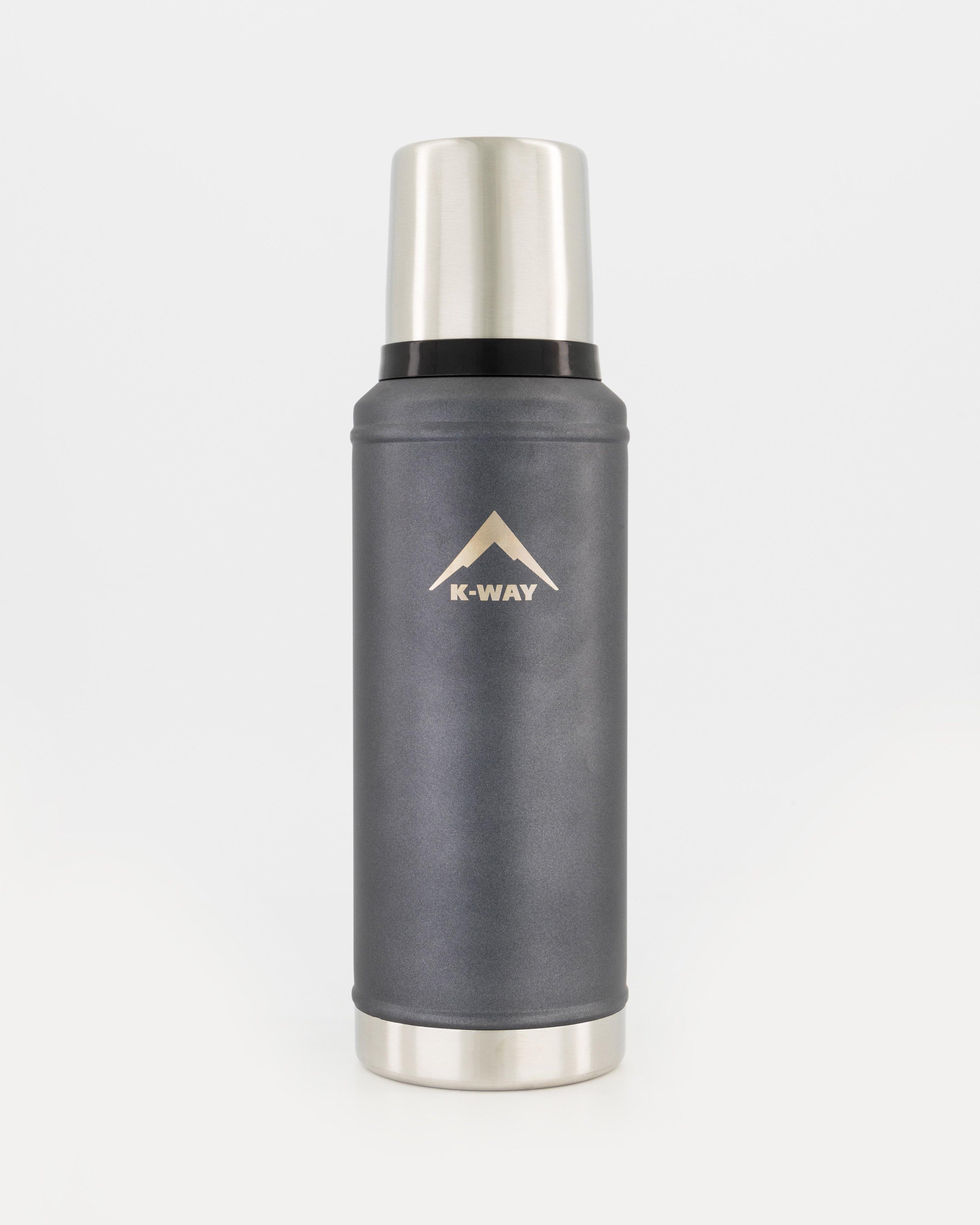 K-Way Vacuum Insulated 1L Flask -  Graphite