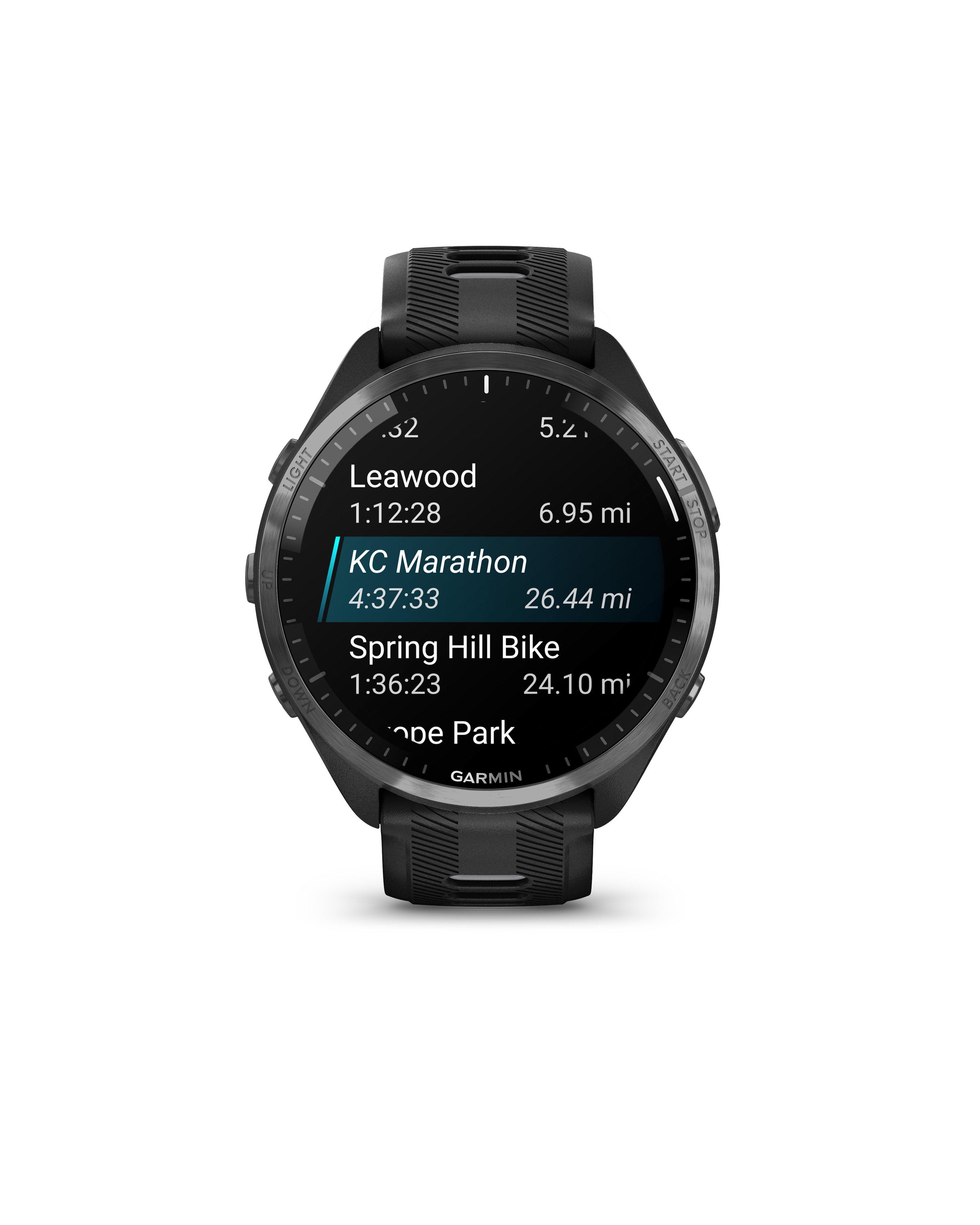 Garmin Forerunner 965 Smartwatch -  Black