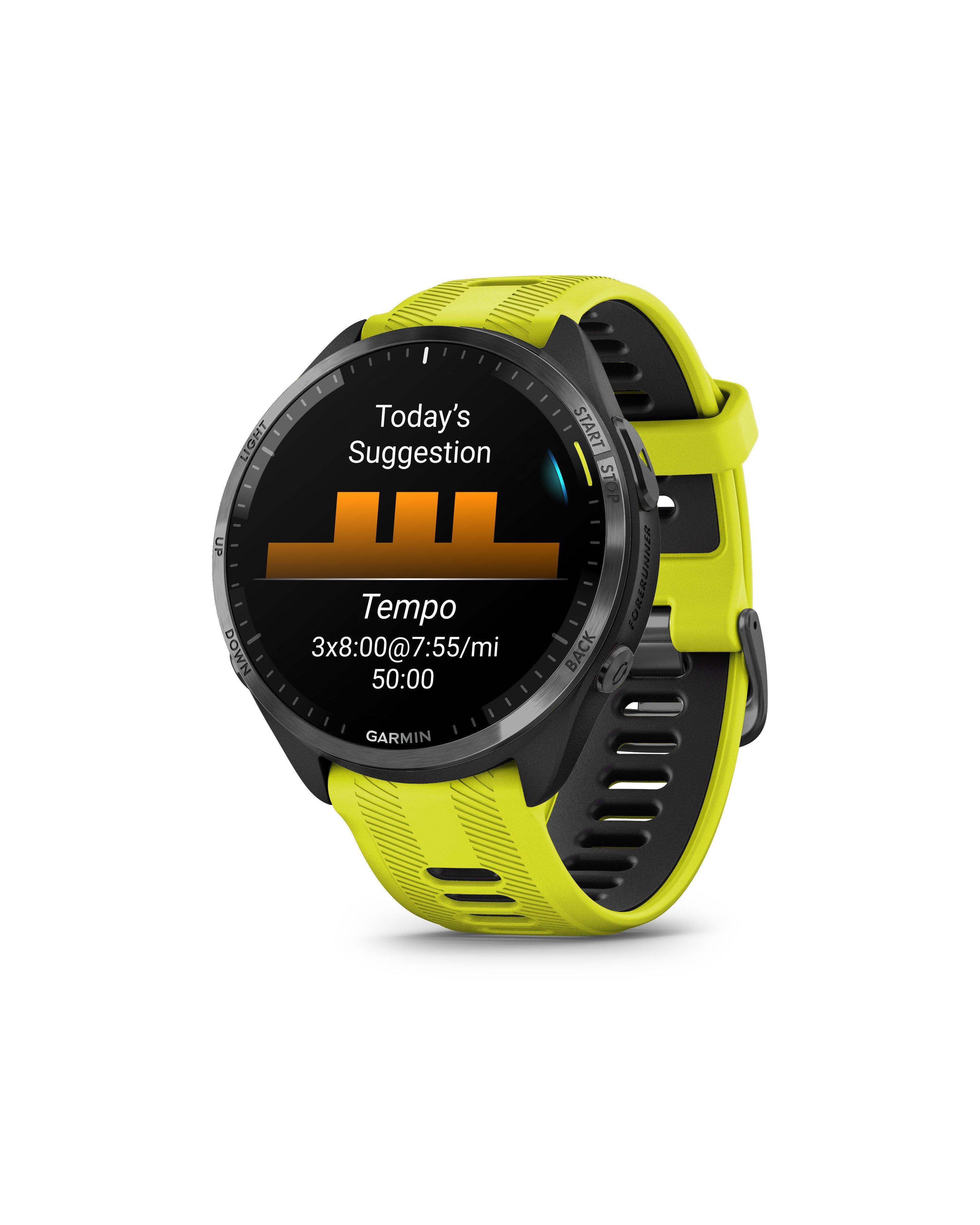 Garmin shop 235 yellow