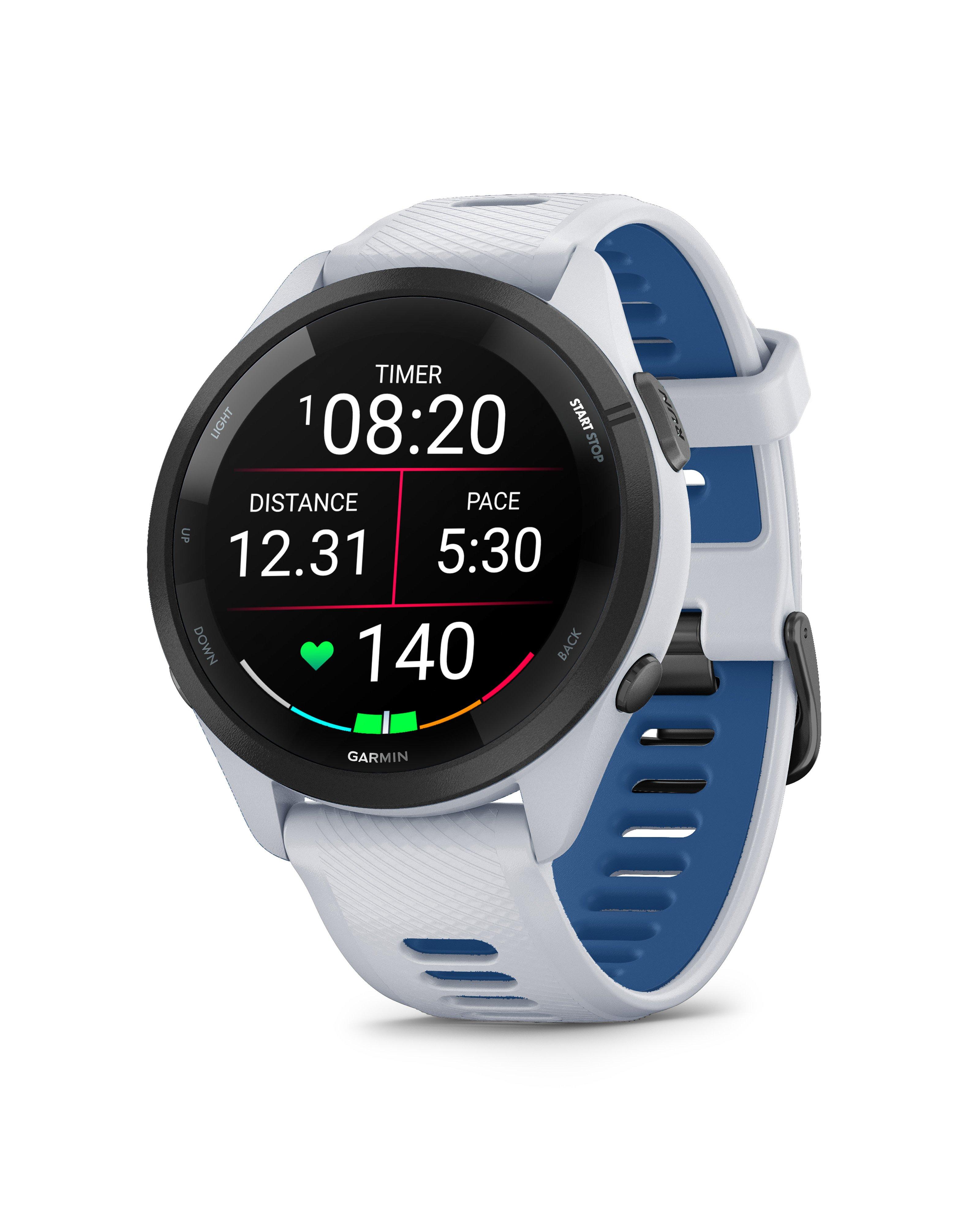 Garmin Forerunner 265 Music Smartwatch -  White