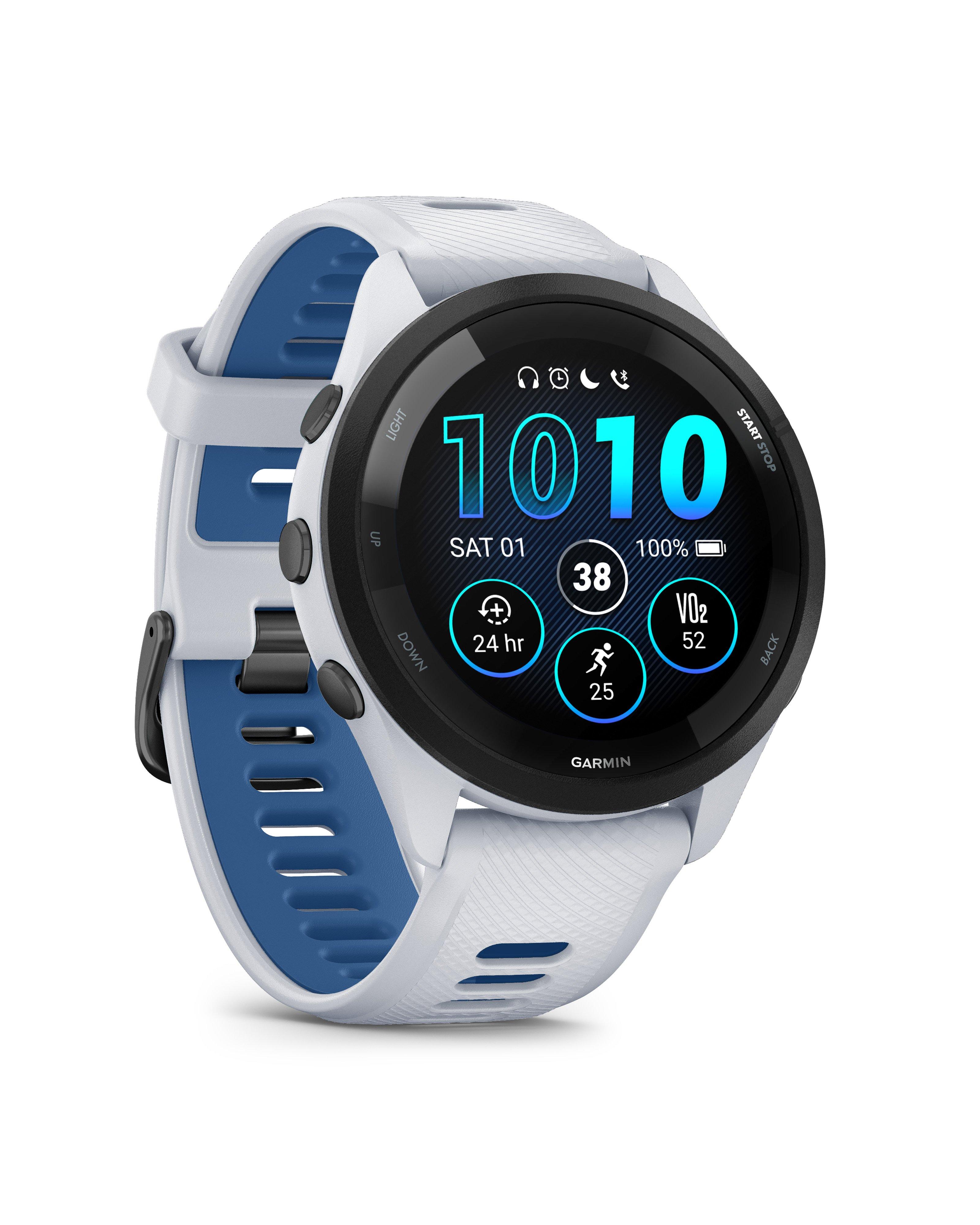 Garmin Forerunner 265 Music Smartwatch -  White