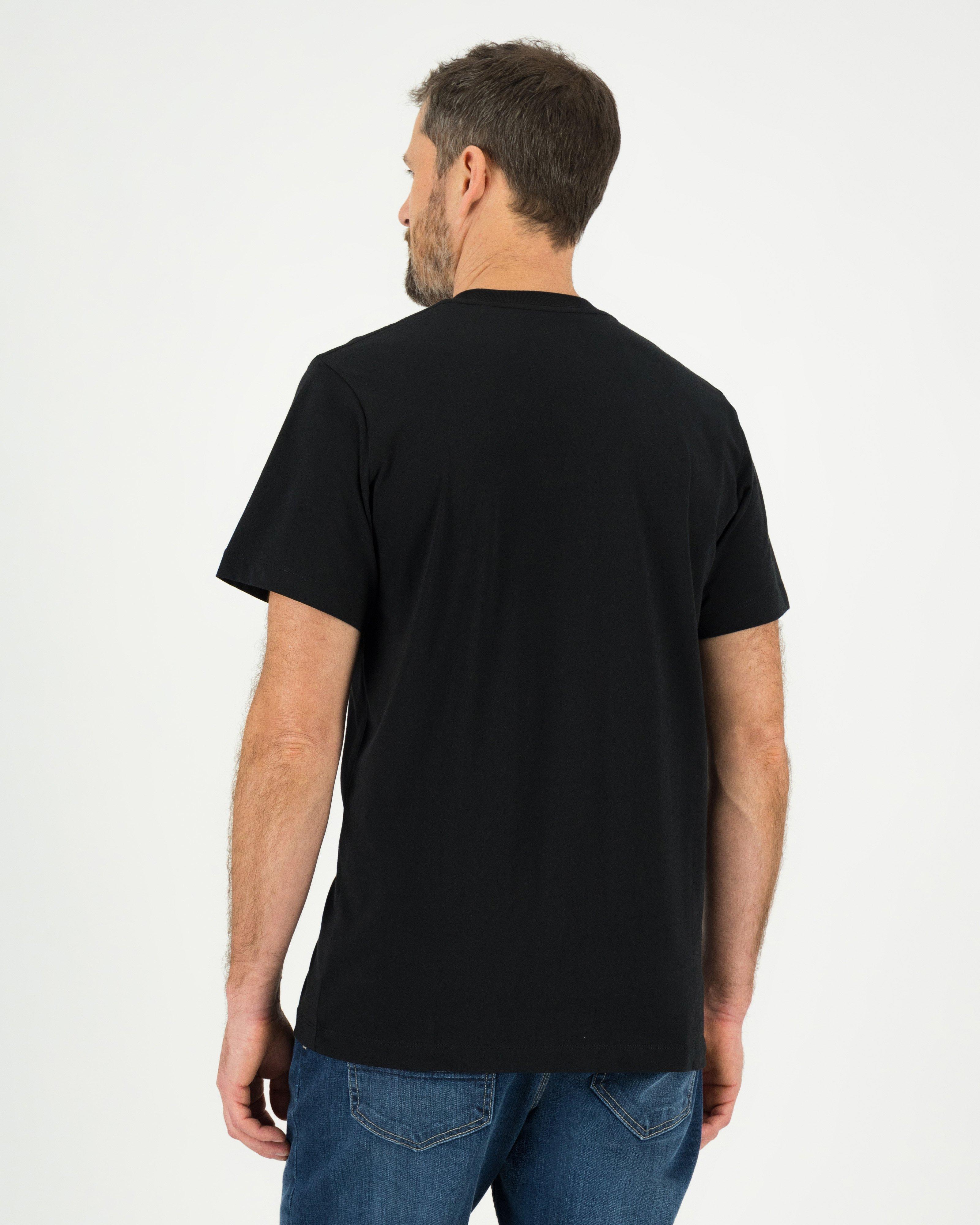 Jack Wolfskin Men’s Essential Cotton T-shirt  -  Black