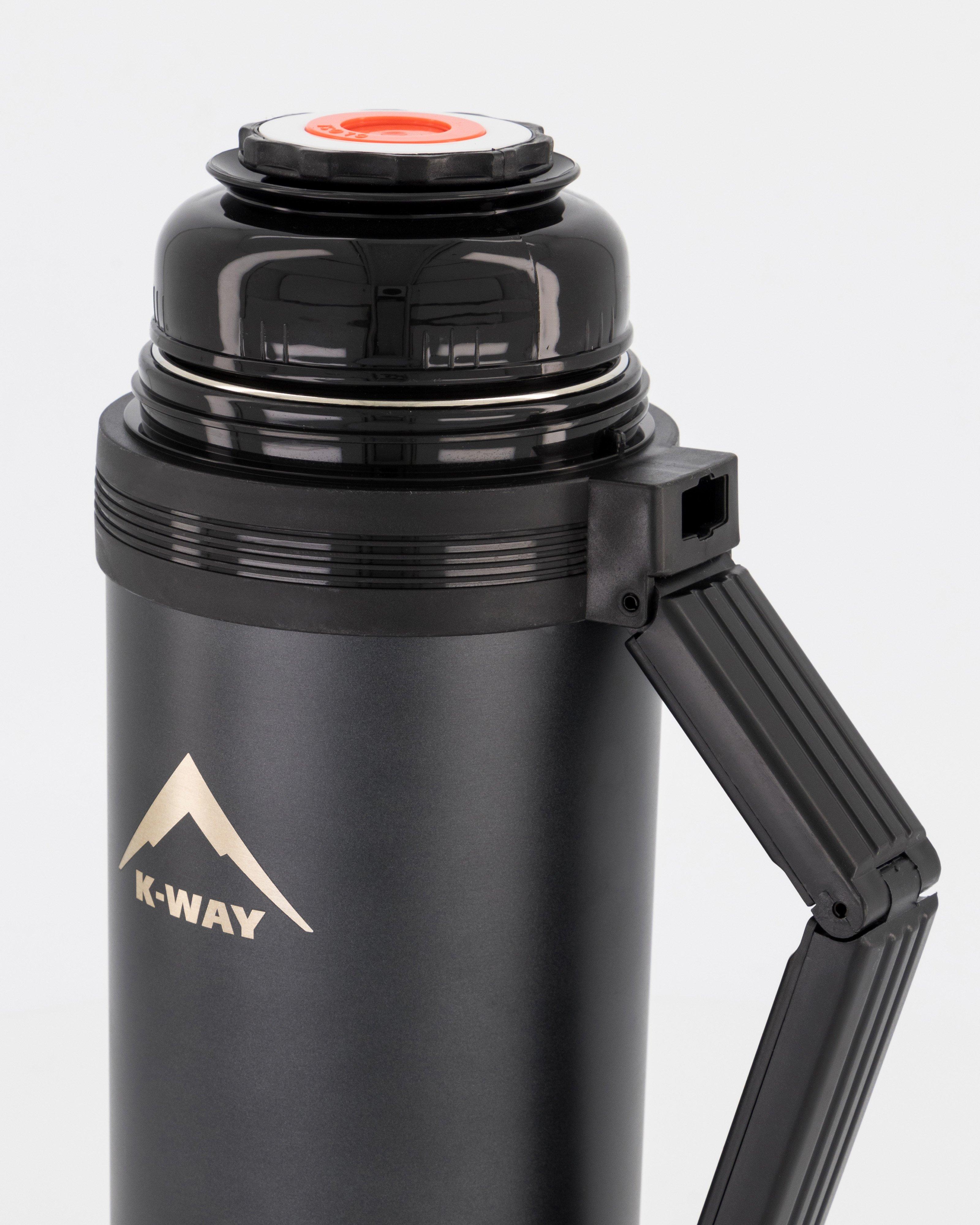 K-Way 1.5L Vacuum Insulated Flask -  Graphite