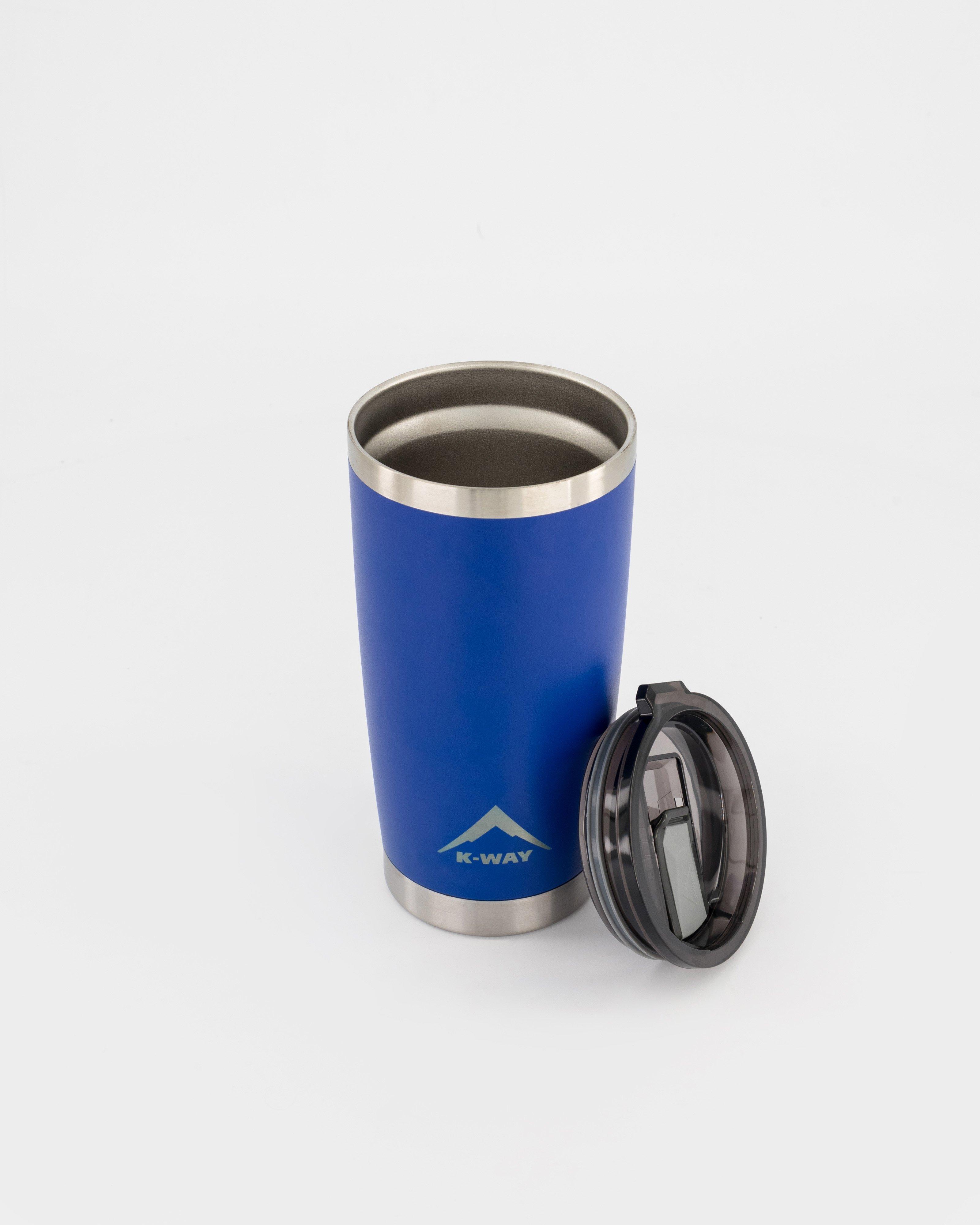 K-Way 600ml Vacuum Insulated Travel Tumbler -  Blue