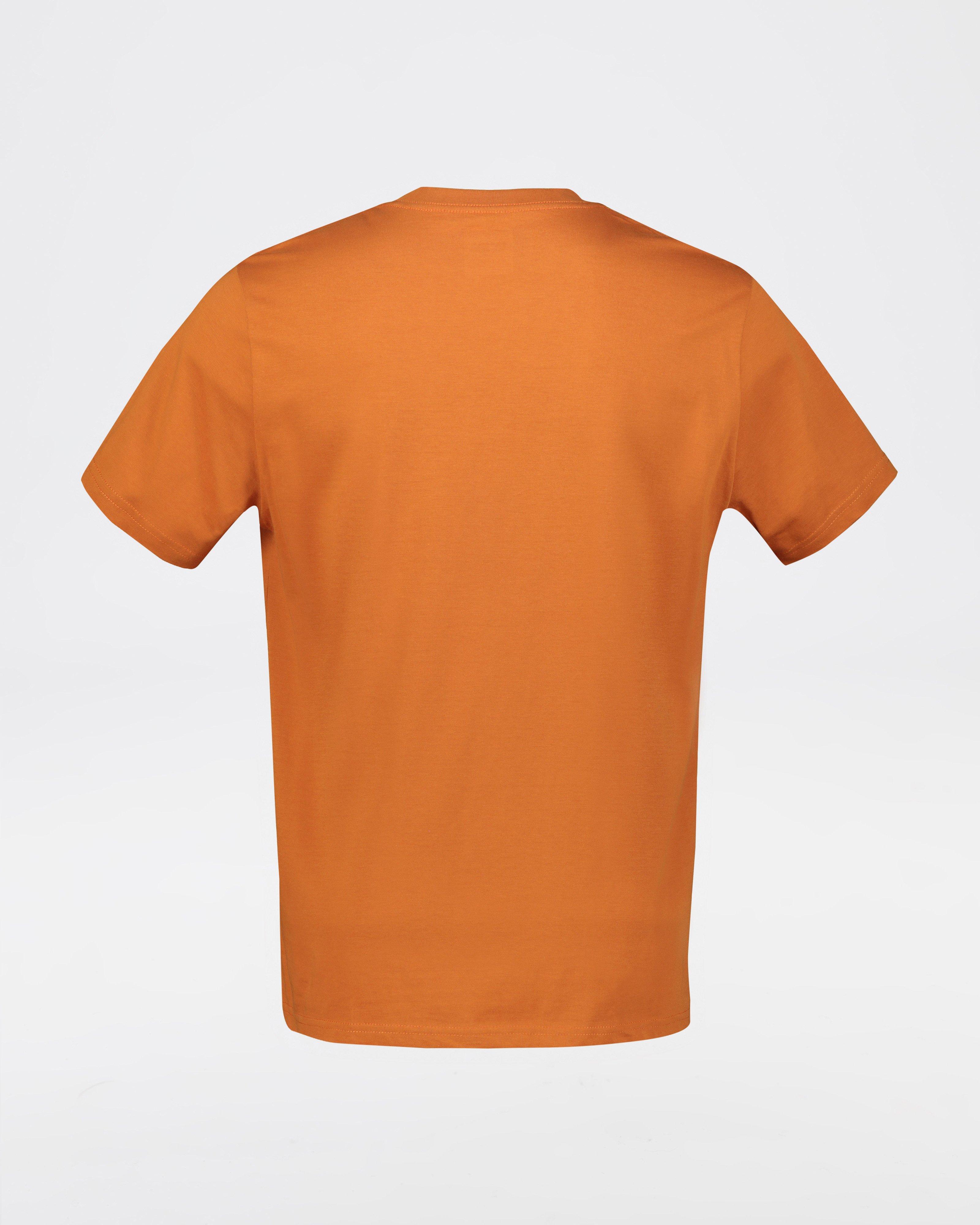 K-Way Elements Men’s Karoo Cotton T-shirt -  Rust